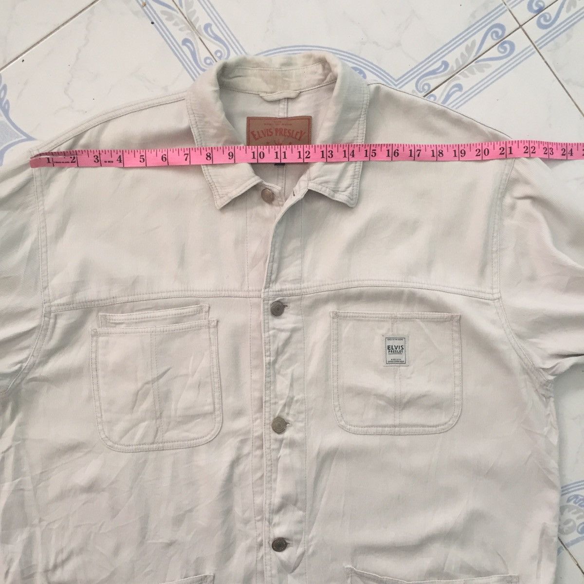 Band Tees Elvis Presley Vintage Clothing Wear Button Up Jacket Size US XL / EU 56 / 4 - 18 Thumbnail