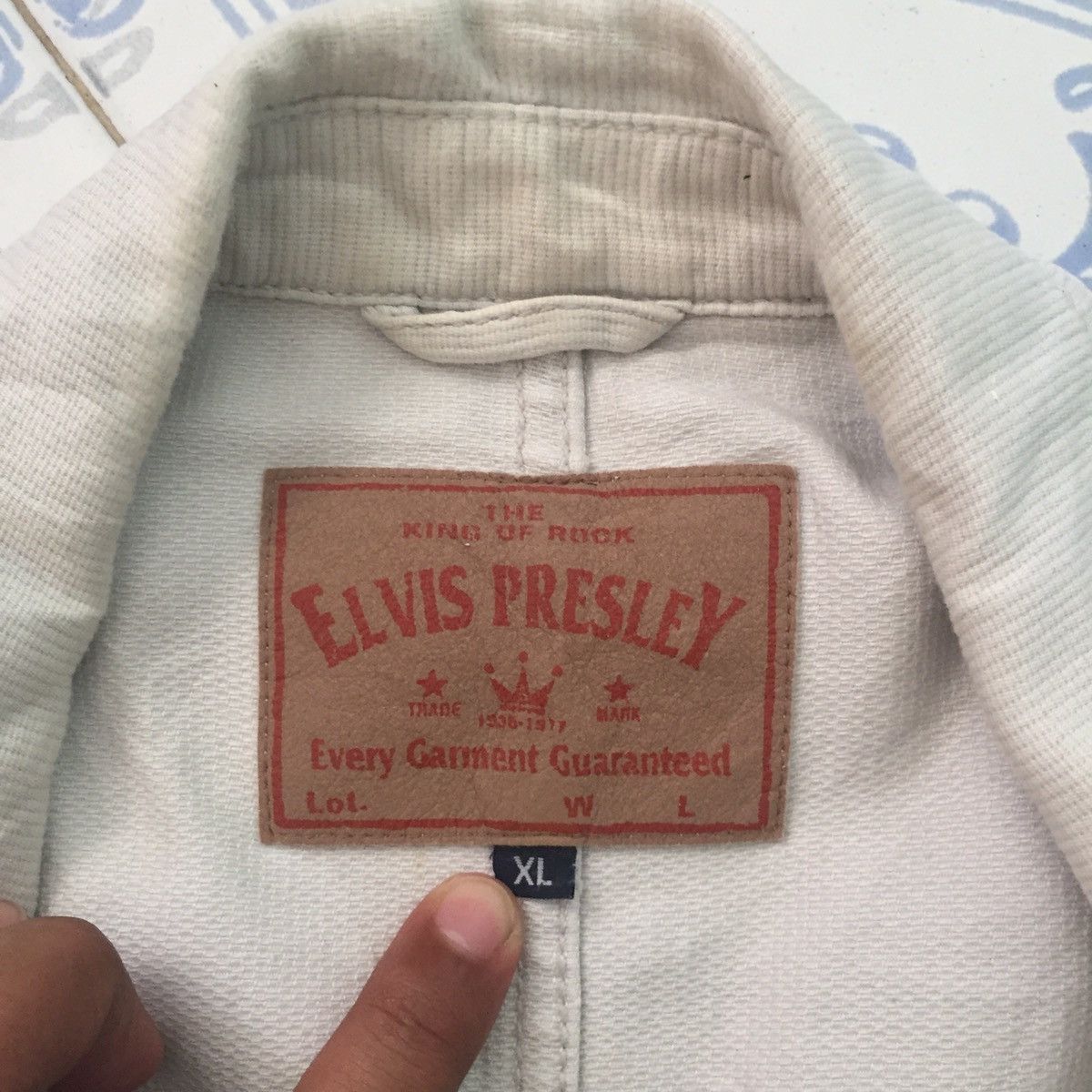Band Tees Elvis Presley Vintage Clothing Wear Button Up Jacket Size US XL / EU 56 / 4 - 14 Thumbnail