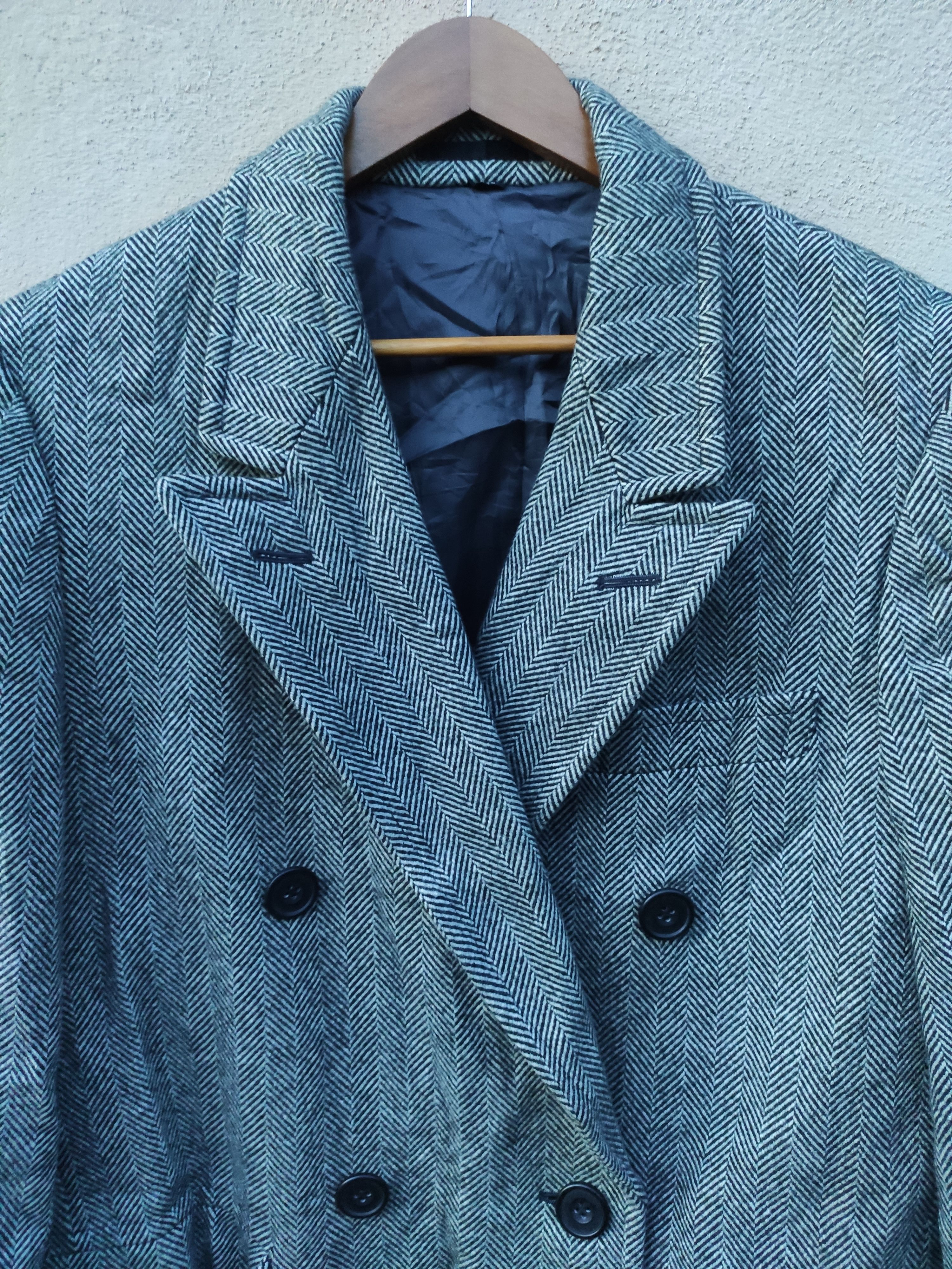 Vintage Vintage BASKIN Long Jacket Coat tweed chester wool camel Size US M / EU 48-50 / 2 - 1 Thumbnail