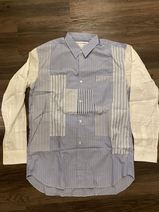 Comme des Garcons Shirt CDG Shirt Forever (SHPF-04 B Patchwork) | Grailed