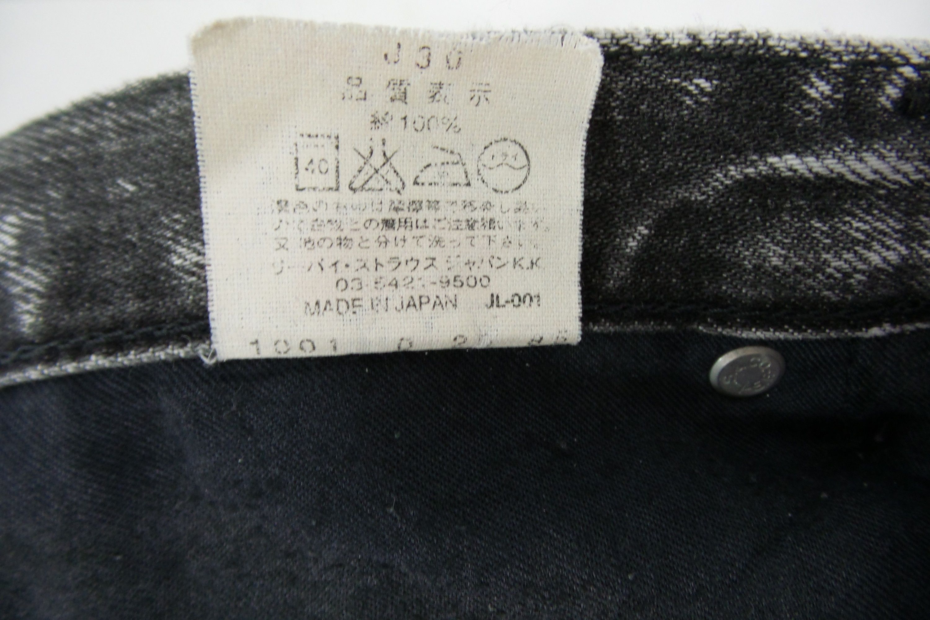 Levi's Levi's 1001 Acid Wash Jeans W28xL36 Size US 29 - 4 Thumbnail