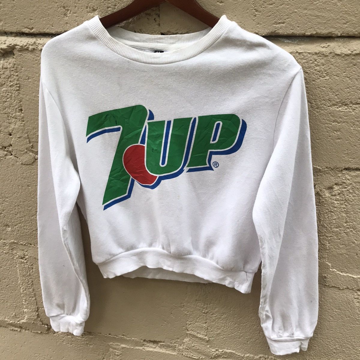 H&M 7up Big Logo Crewneck Sweatshirt Size US XS / EU 42 / 0 - 3 Thumbnail
