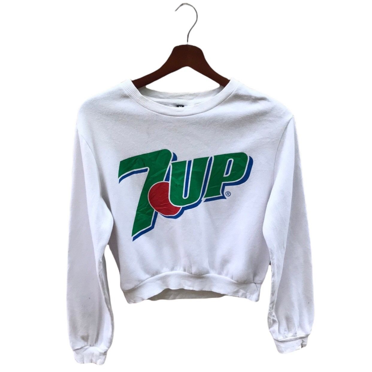 H&M 7up Big Logo Crewneck Sweatshirt Size US XS / EU 42 / 0 - 1 Thumbnail