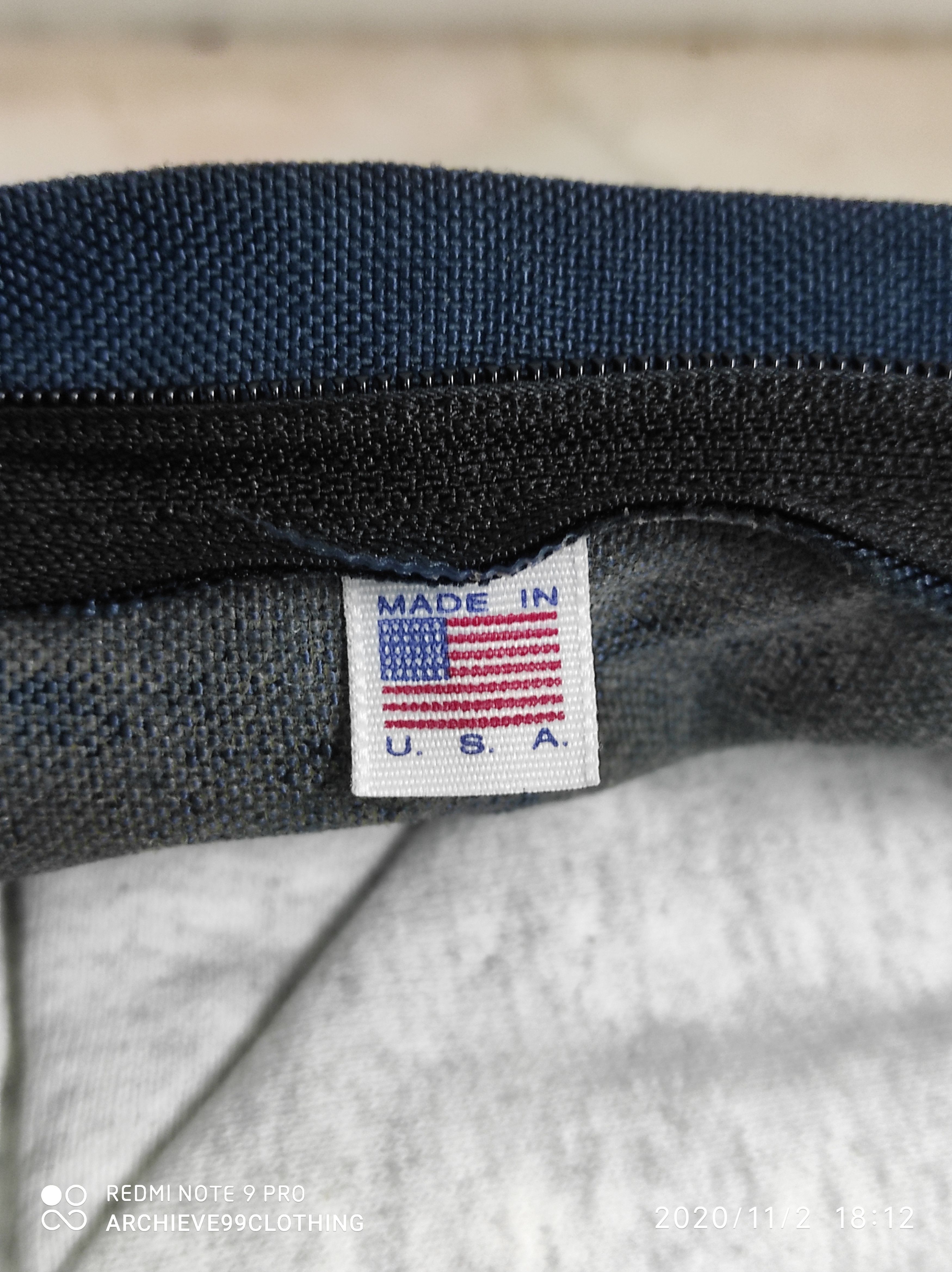 Vans Vintage 1990 VANS Canvas Duffle travel bag hand made USA Size ONE SIZE - 3 Thumbnail