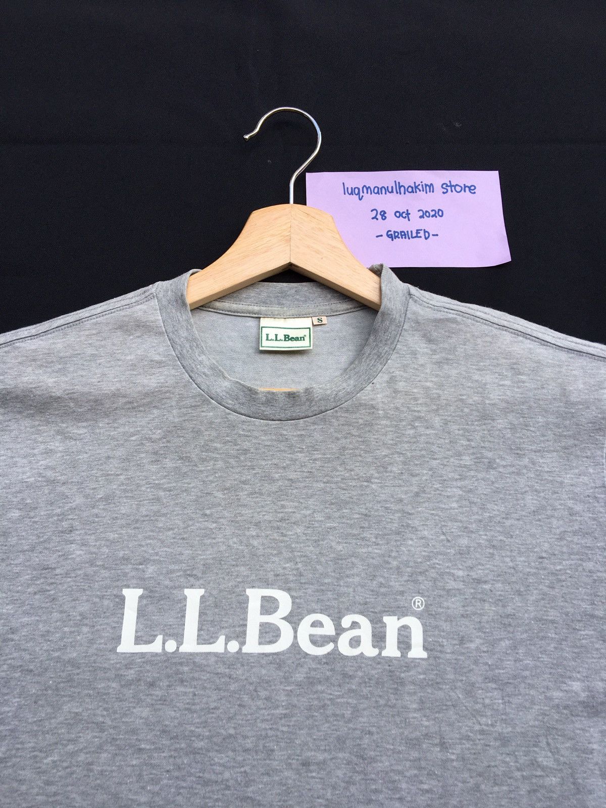 L.L. Bean Vintage L.L Bean Spellout Tshirt Size US S / EU 44-46 / 1 - 1 Thumbnail