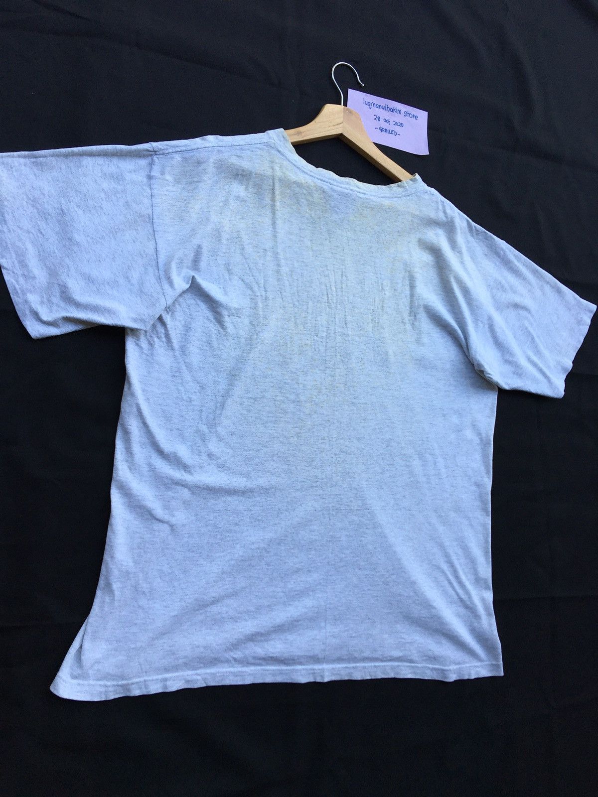 Valentino Vintage Rudolph Valentino Big Logo Spellout Tshirt Size US XL / EU 56 / 4 - 12 Thumbnail