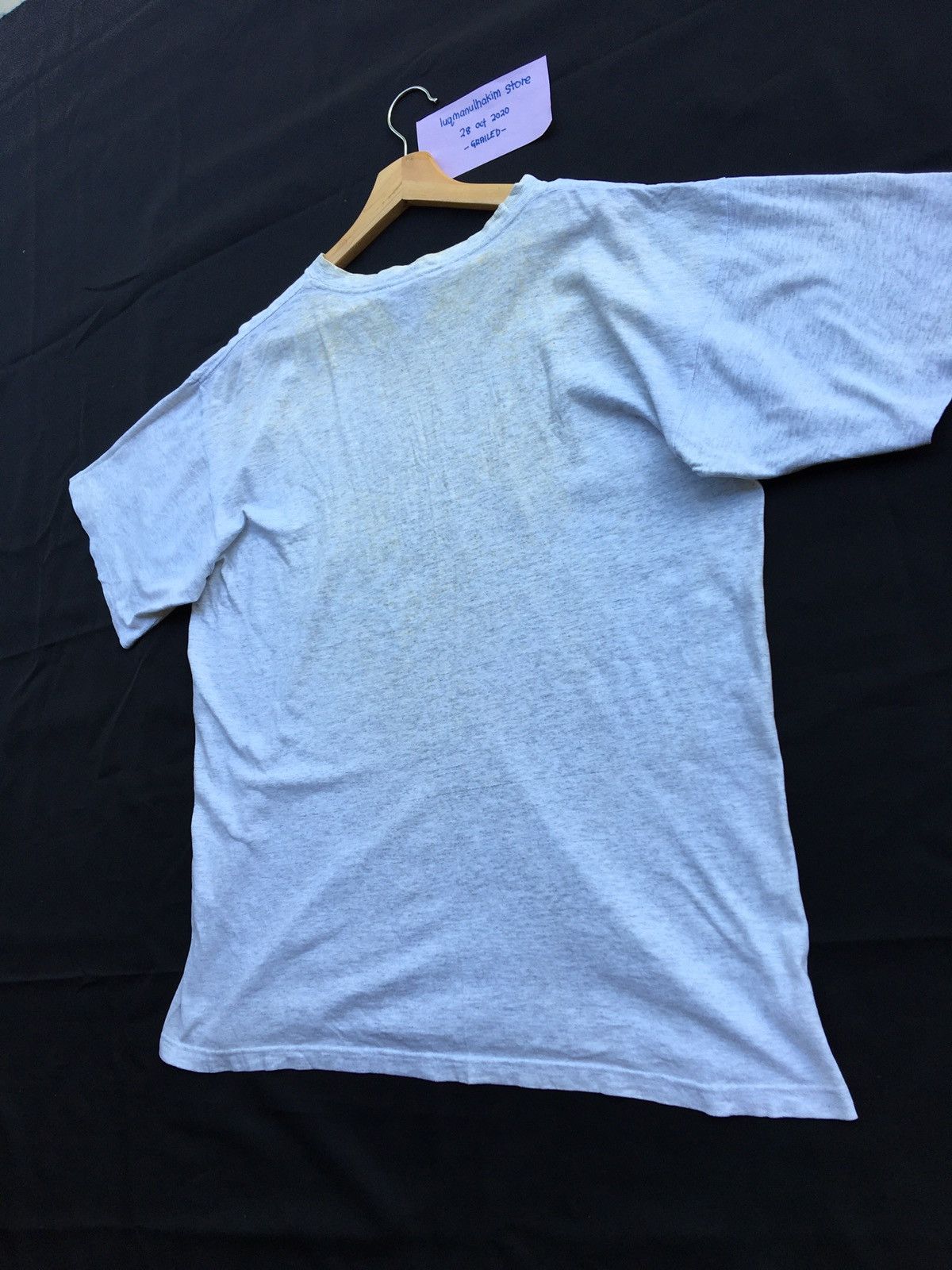 Valentino Vintage Rudolph Valentino Big Logo Spellout Tshirt Size US XL / EU 56 / 4 - 13 Thumbnail