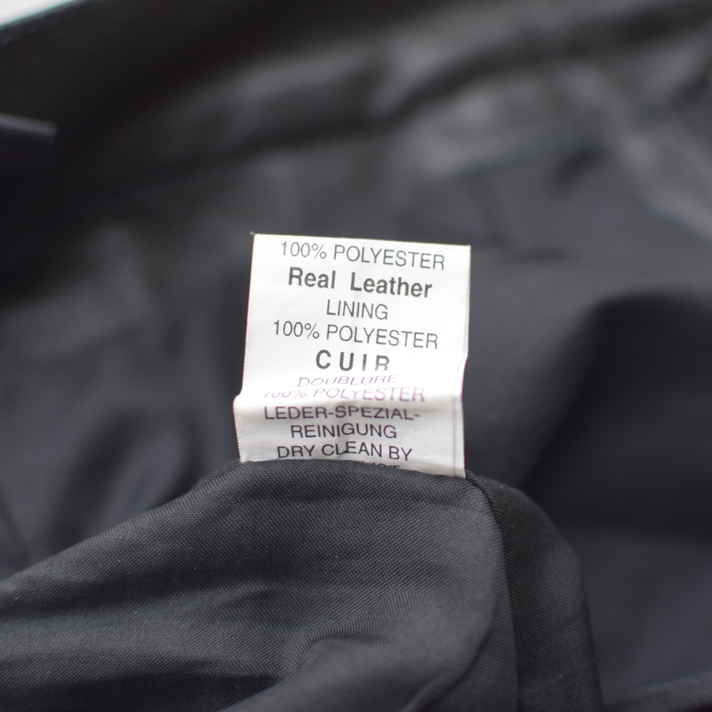 Leather × Vintage Vintage Black Leather Pants Size US 29 - 8 Thumbnail