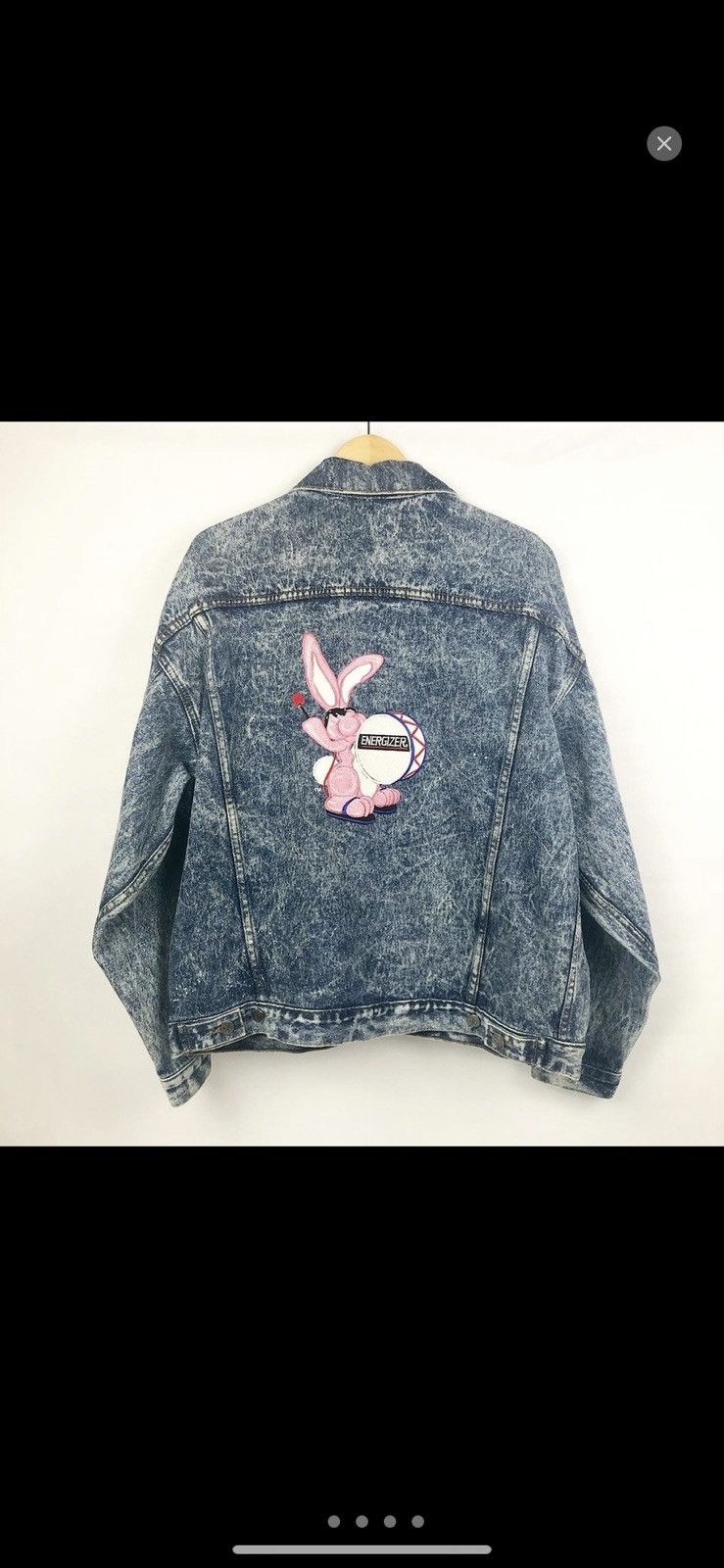 Vintage Pink Energized Bunny Vintage Denim Jean Jacket Size US XL / EU 56 / 4 - 1 Preview