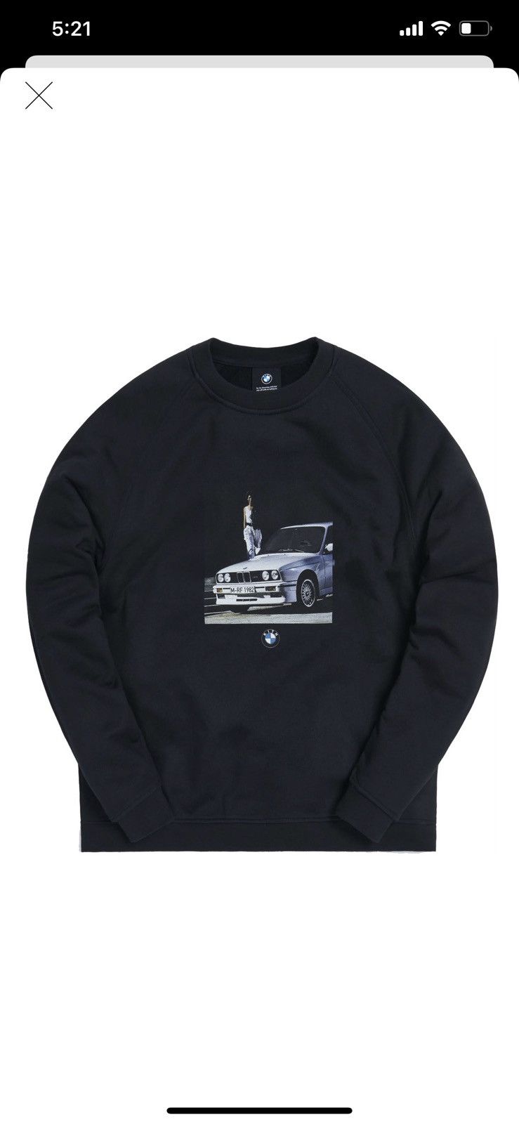 BMW × Kith KITH X BMW M3 Lifestyle Crewneck | Grailed