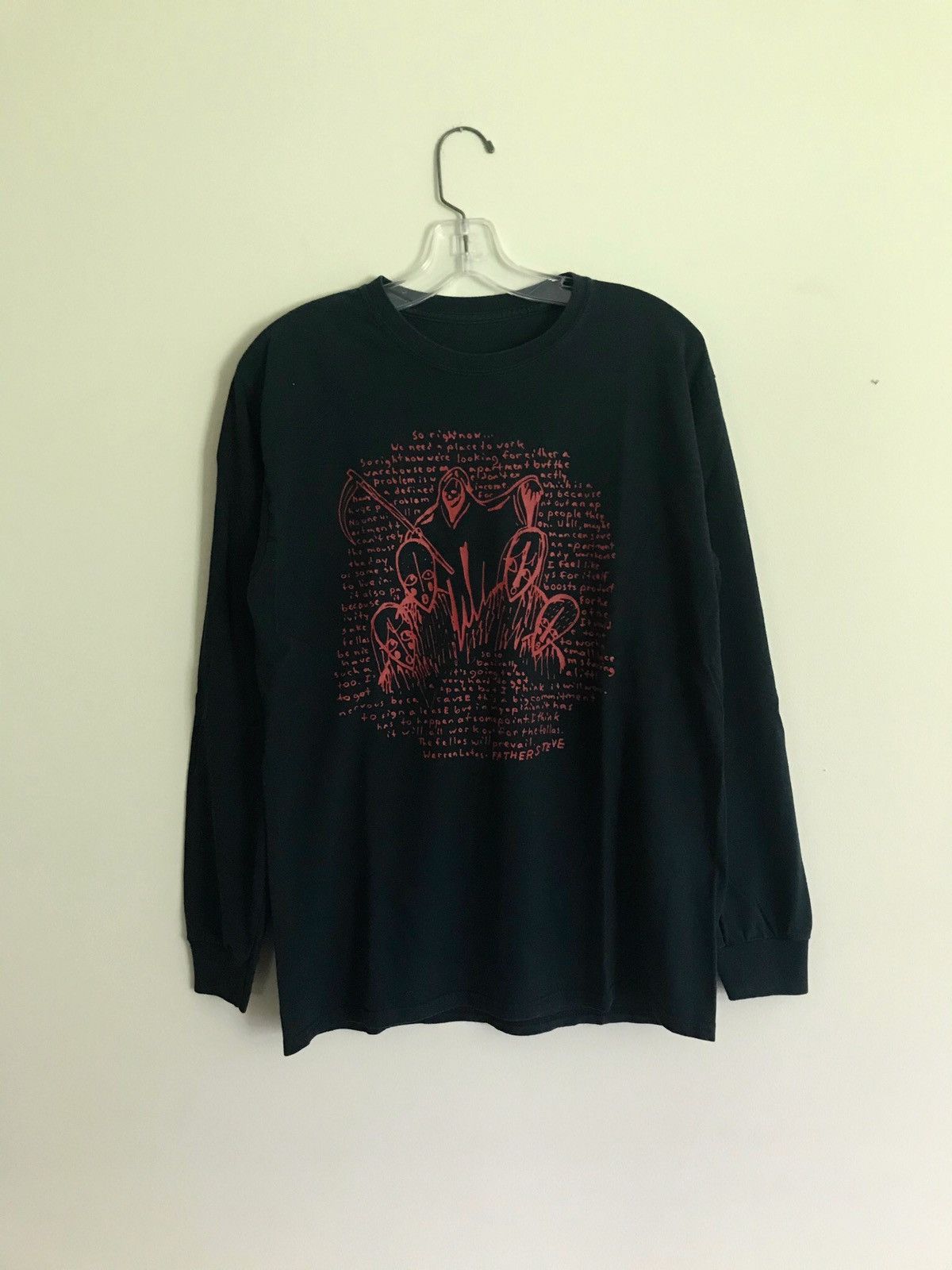 Father Steve × Warren Lotas Nervous Reaper Longsleeve T-Shirt Size US M / EU 48-50 / 2 - 1 Thumbnail