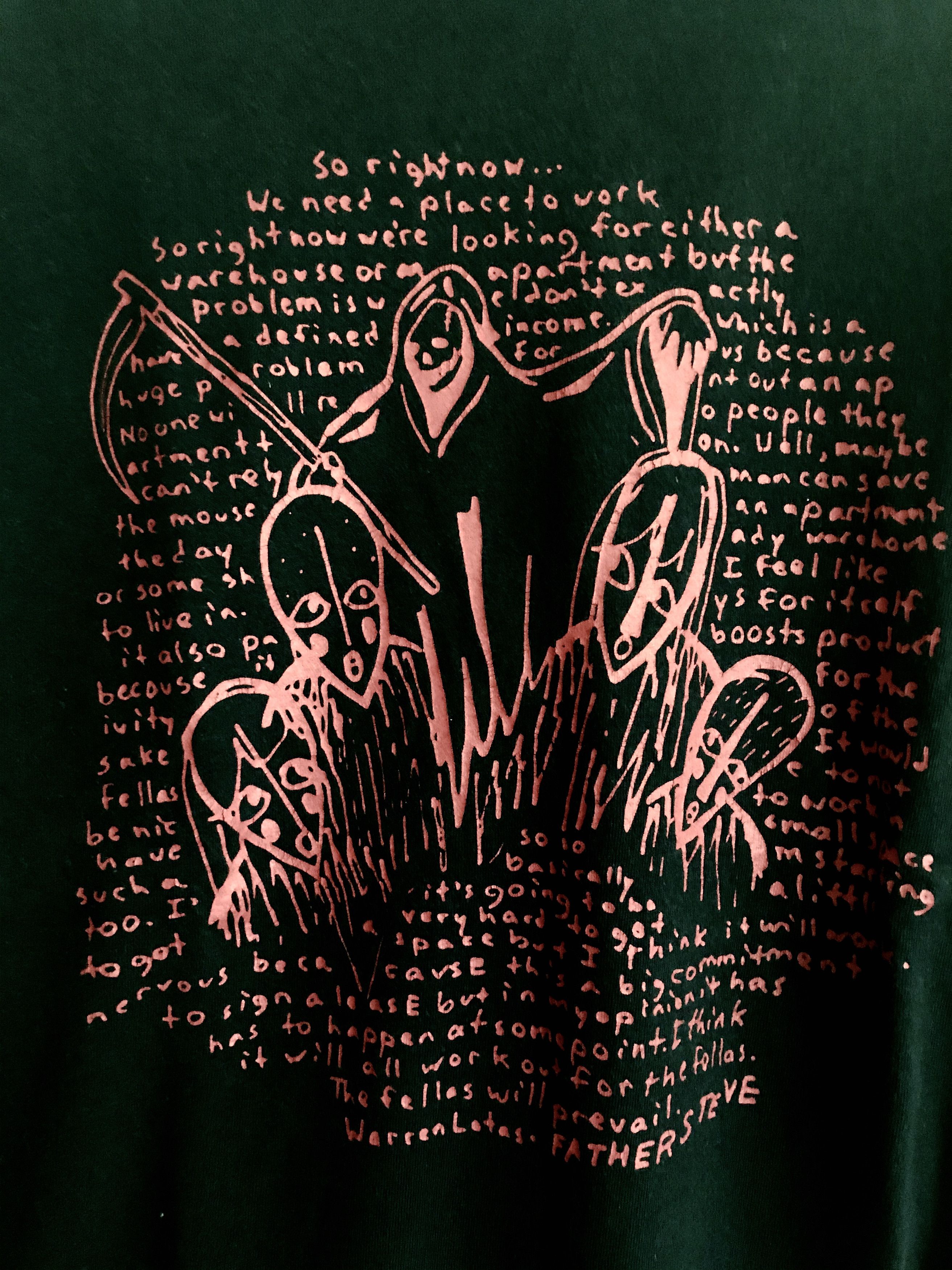 Father Steve × Warren Lotas Nervous Reaper Longsleeve T-Shirt Size US M / EU 48-50 / 2 - 3 Thumbnail