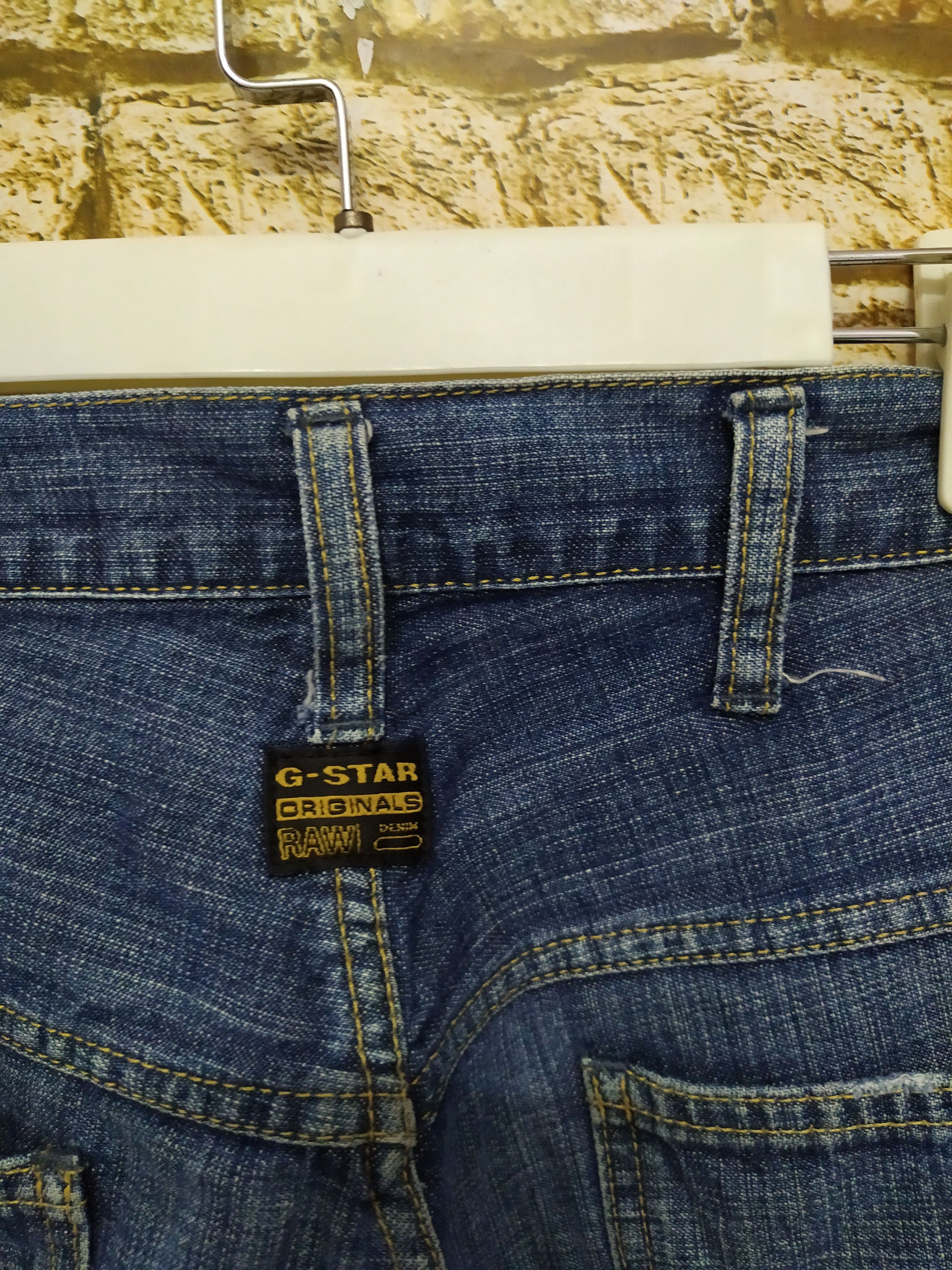 G-Star G STAR JAPAN ELWOOD BIKERS DENIM (B624) W33 Size US 33 - 7 Thumbnail