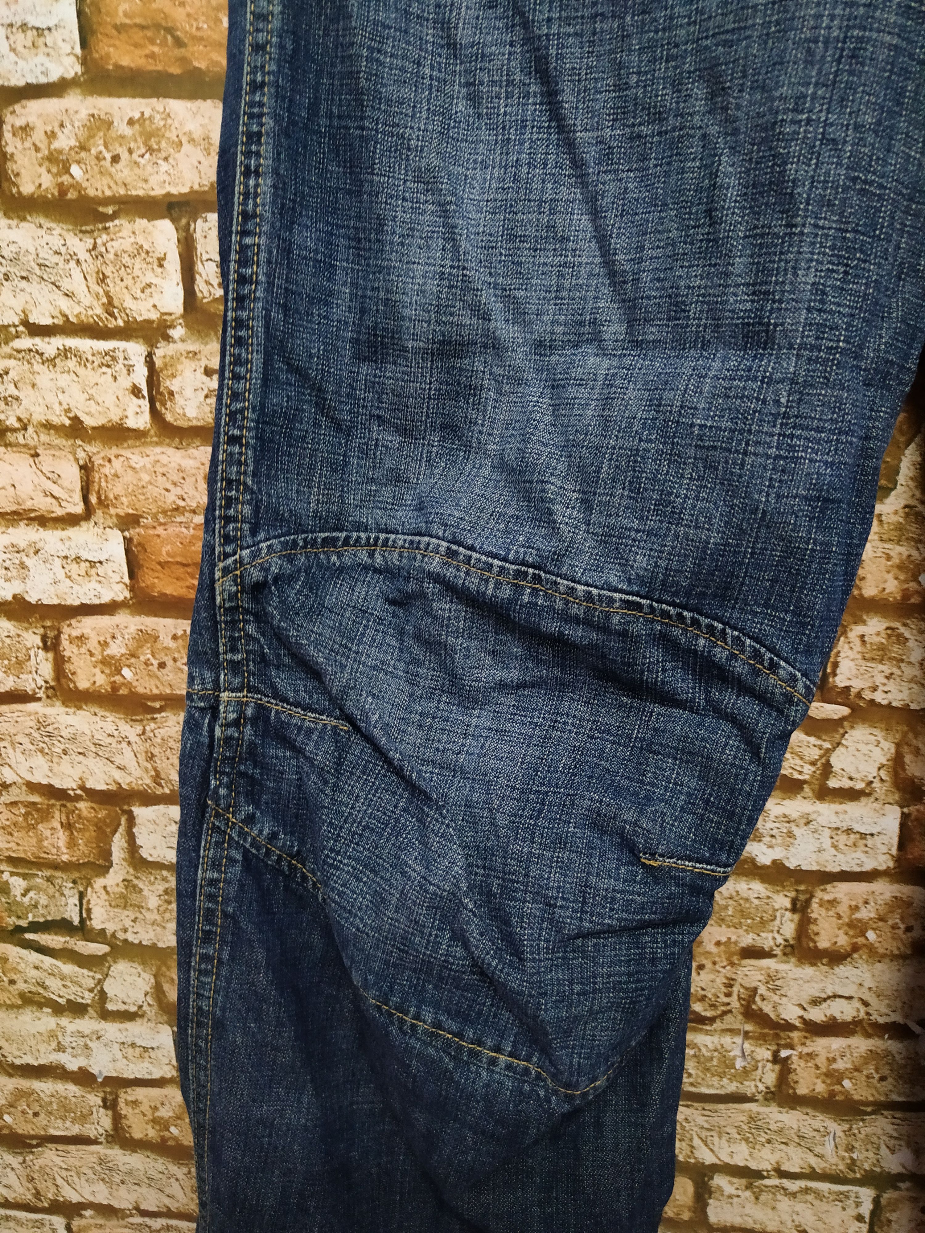 G-Star G STAR JAPAN ELWOOD BIKERS DENIM (B624) W33 Size US 33 - 2 Thumbnail
