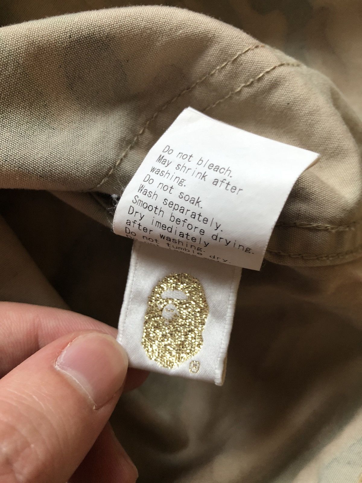 Bape Bape Camo snap on button chore coat Size US XL / EU 56 / 4 - 7 Thumbnail