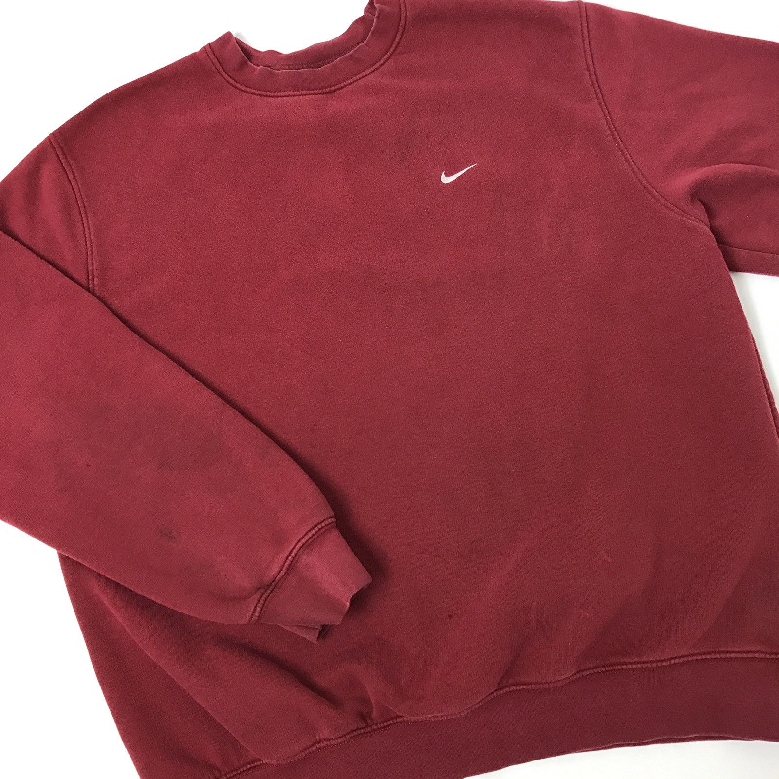 Nike Nike maroon embroidered crewneck sweatshirt Size US XL / EU 56 / 4 - 1 Preview