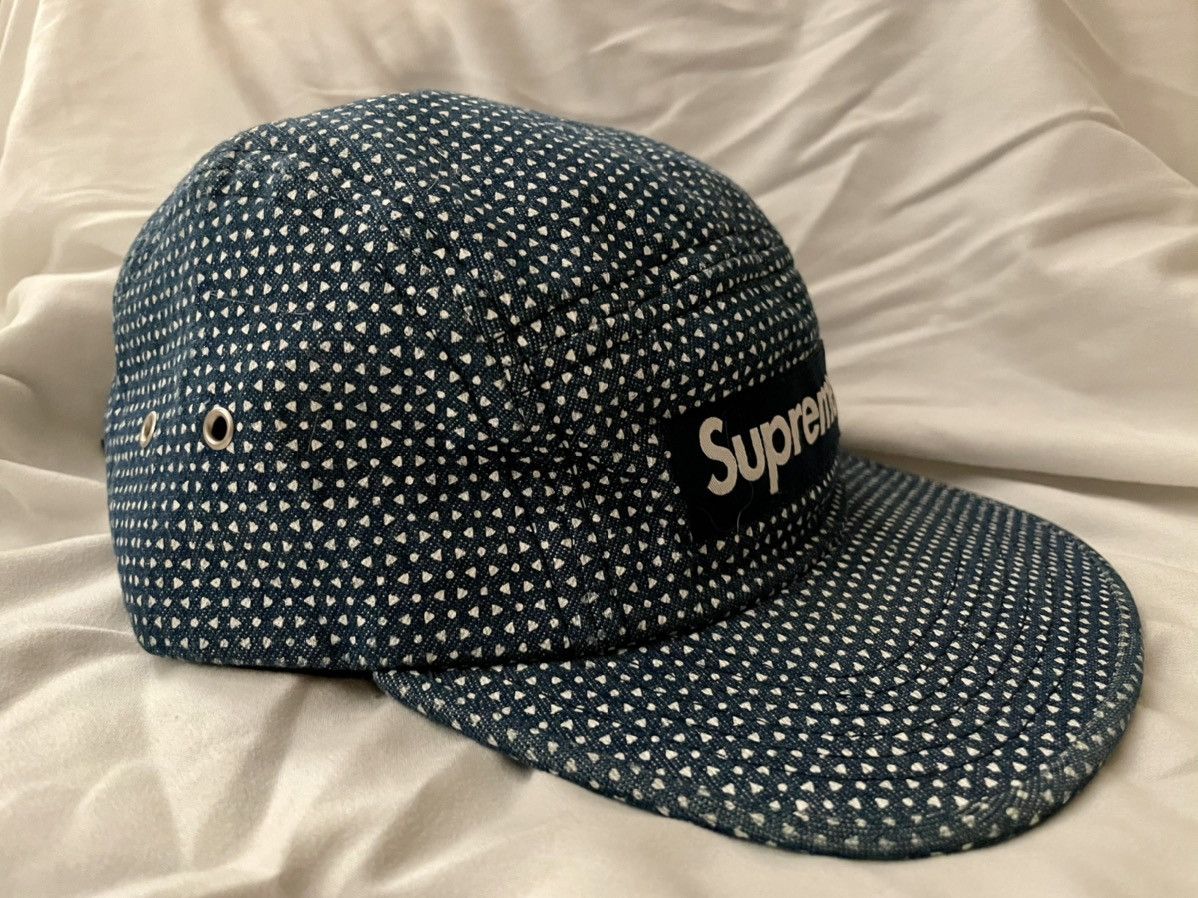 supreme シュプリーム Polka Dot Camp Cap Supreme Long Bill Camp Cap | Red | FARFETCH SG