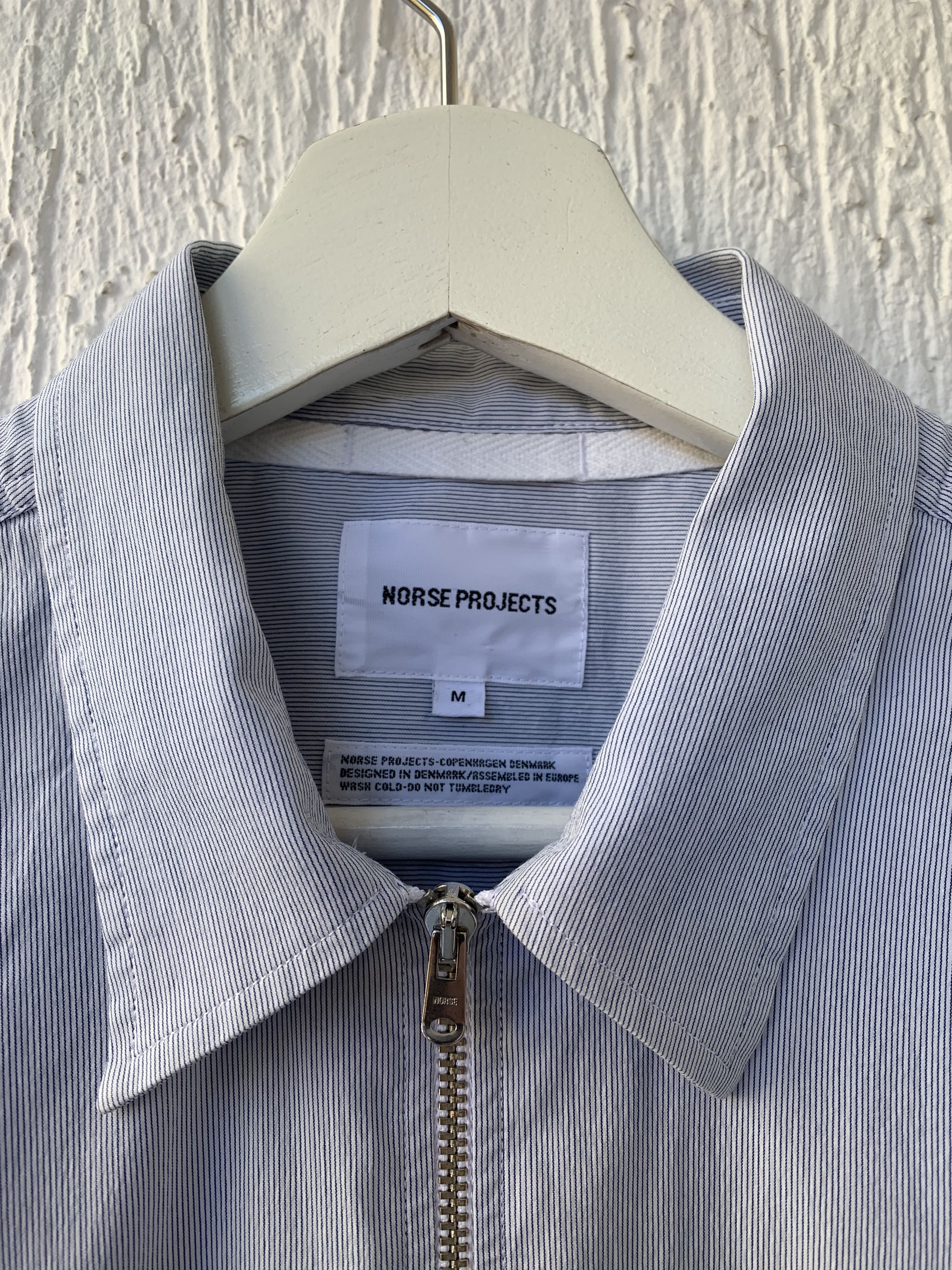 Norse Projects zipped 'OSVALD' commuter shirt Size US M / EU 48-50 / 2 - 3 Thumbnail