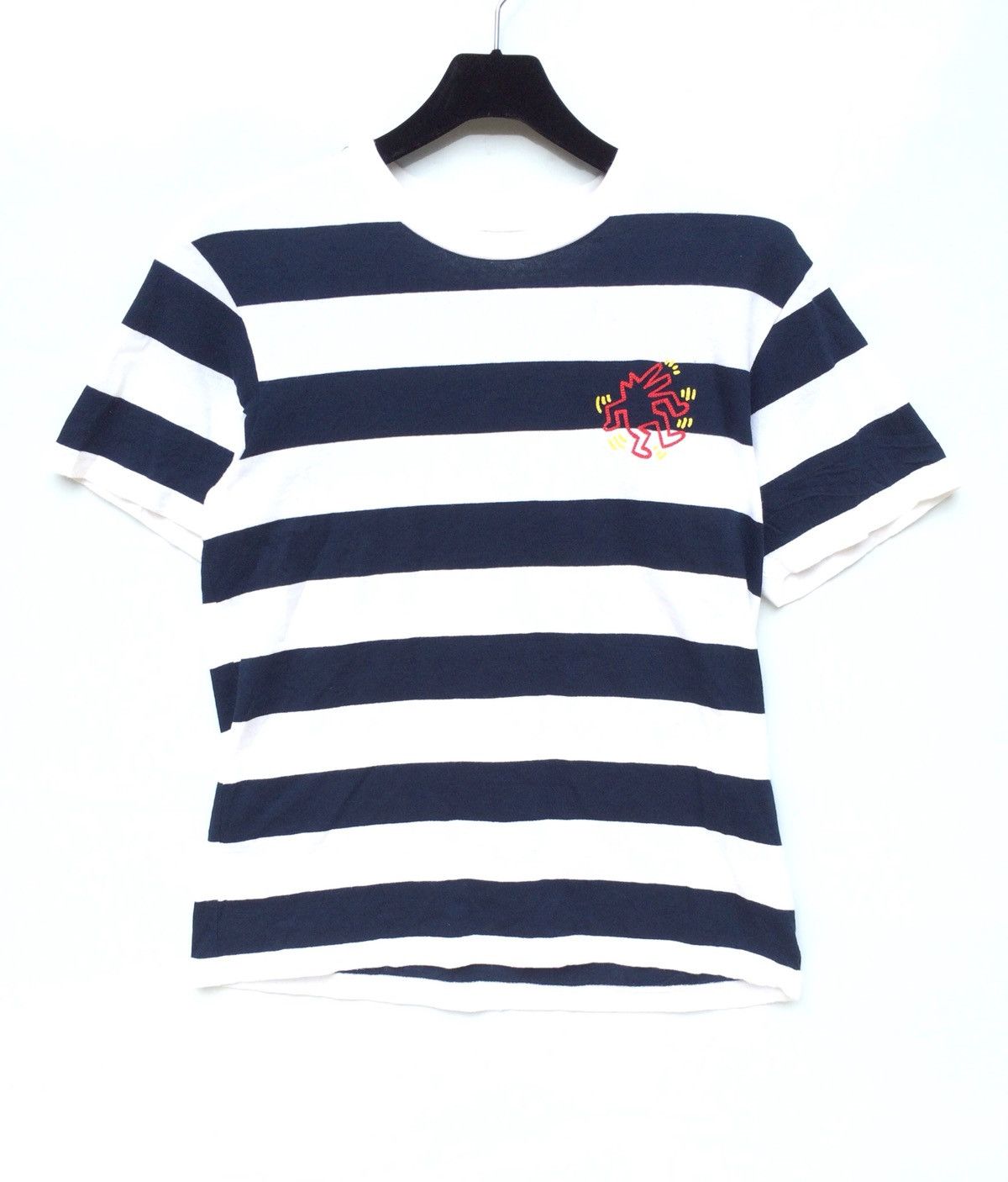 Uniqlo Keith Haring Border Stripe X Uniqlo Tshirt | Grailed