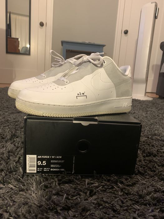 Nike A Cold Wall x Air Force 1 Low White 2018 | Grailed
