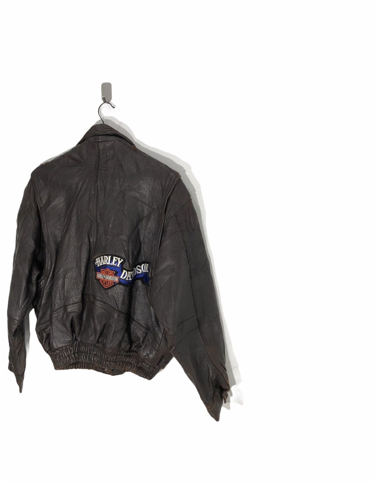 Genuine Leather Harley Davidson Custom Made Leather Jacket Size US M / EU 48-50 / 2 - 10 Thumbnail