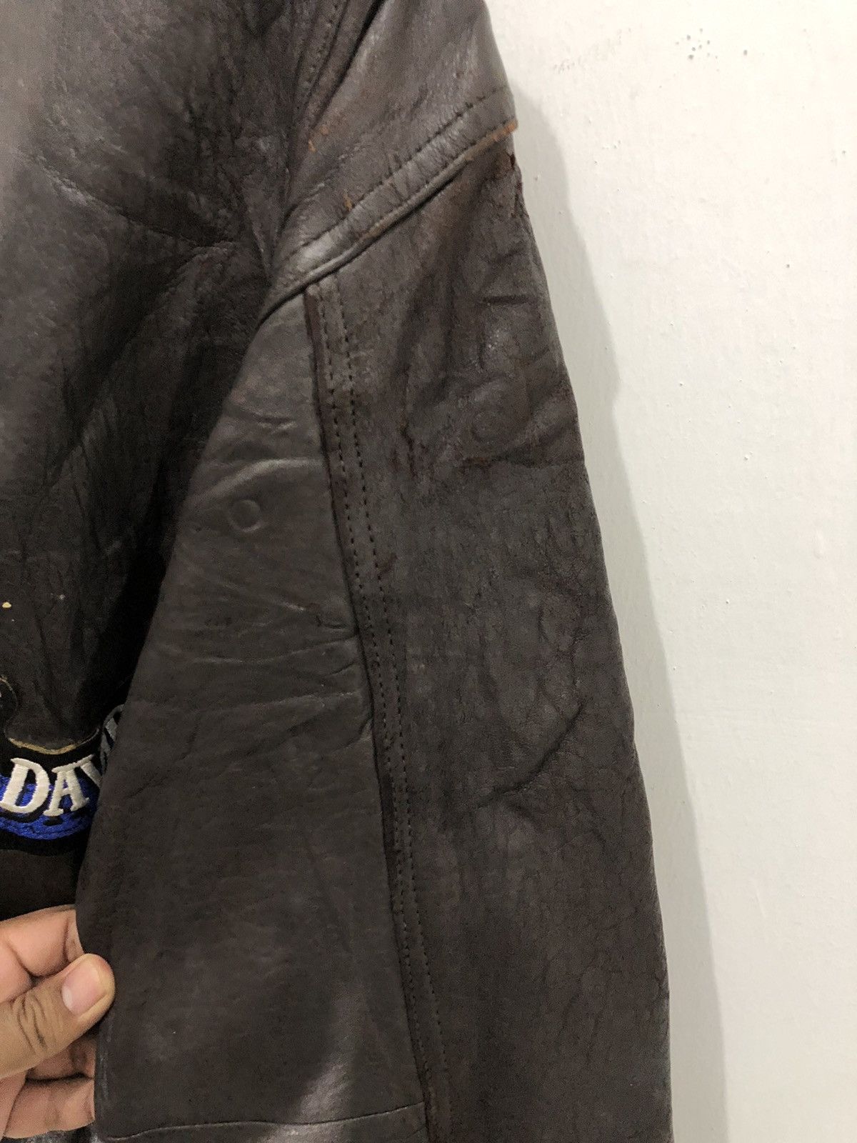Genuine Leather Harley Davidson Custom Made Leather Jacket Size US M / EU 48-50 / 2 - 14 Thumbnail