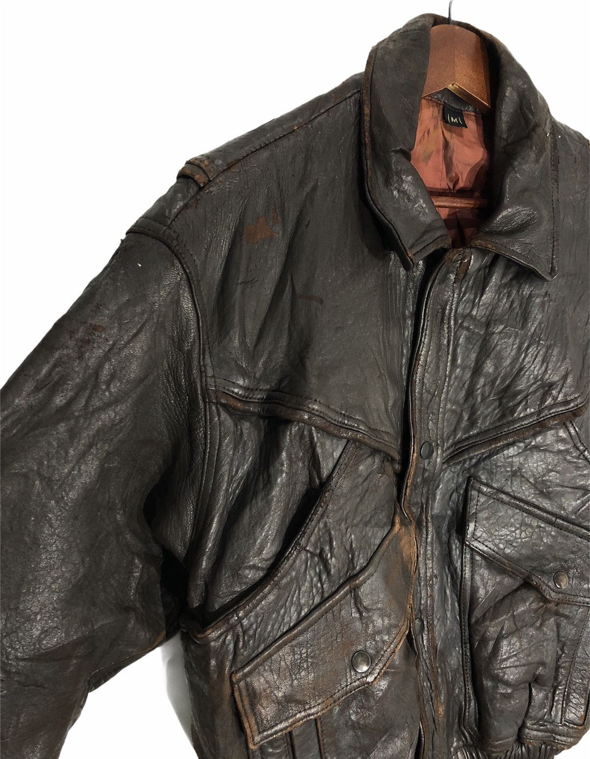 Genuine Leather Harley Davidson Custom Made Leather Jacket Size US M / EU 48-50 / 2 - 5 Thumbnail