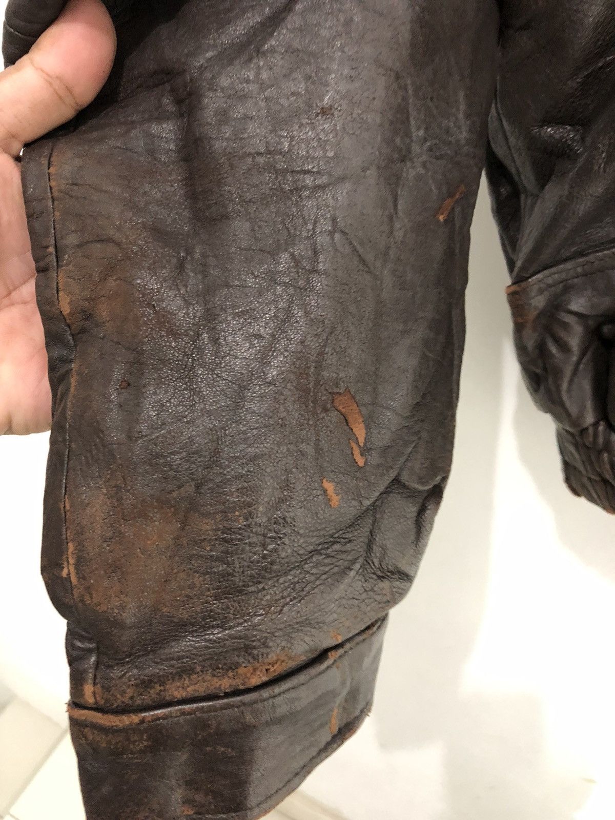 Genuine Leather Harley Davidson Custom Made Leather Jacket Size US M / EU 48-50 / 2 - 15 Thumbnail