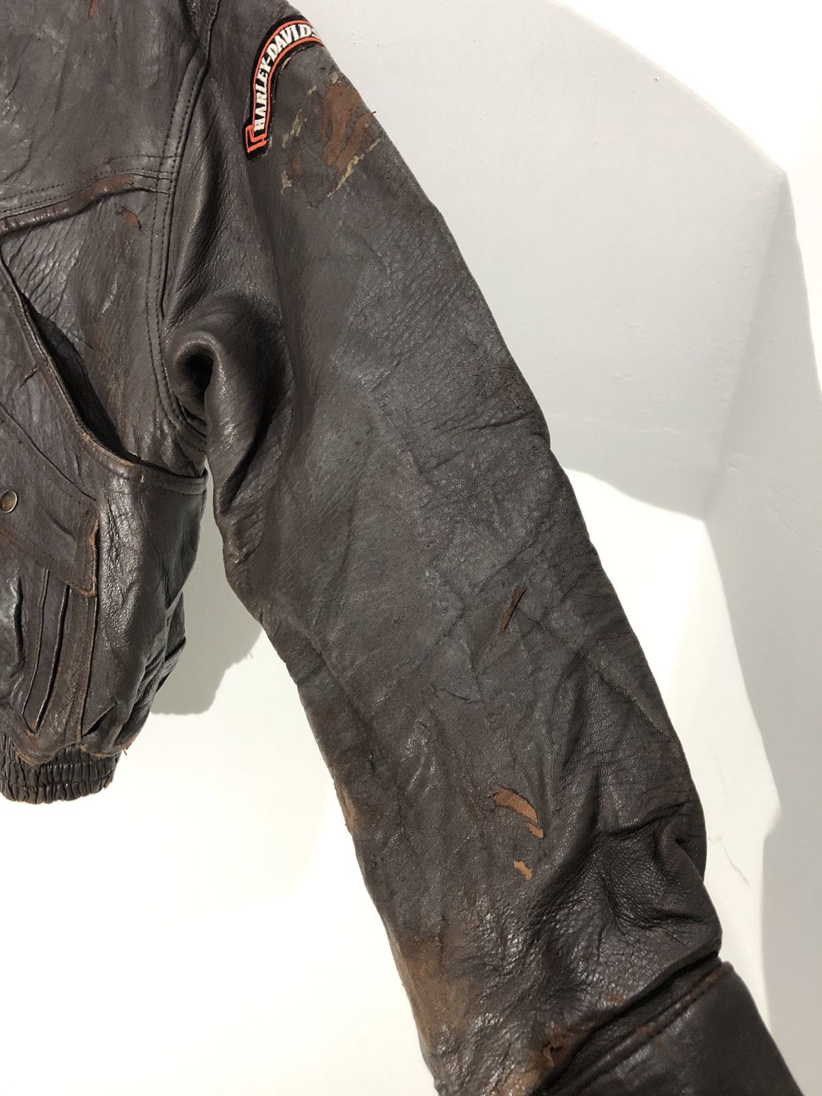 Genuine Leather Harley Davidson Custom Made Leather Jacket Size US M / EU 48-50 / 2 - 8 Thumbnail