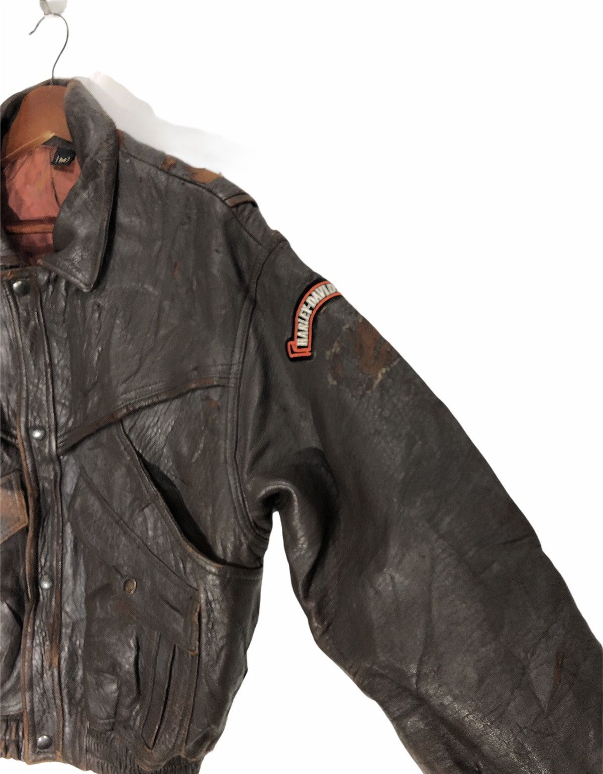Genuine Leather Harley Davidson Custom Made Leather Jacket Size US M / EU 48-50 / 2 - 7 Thumbnail