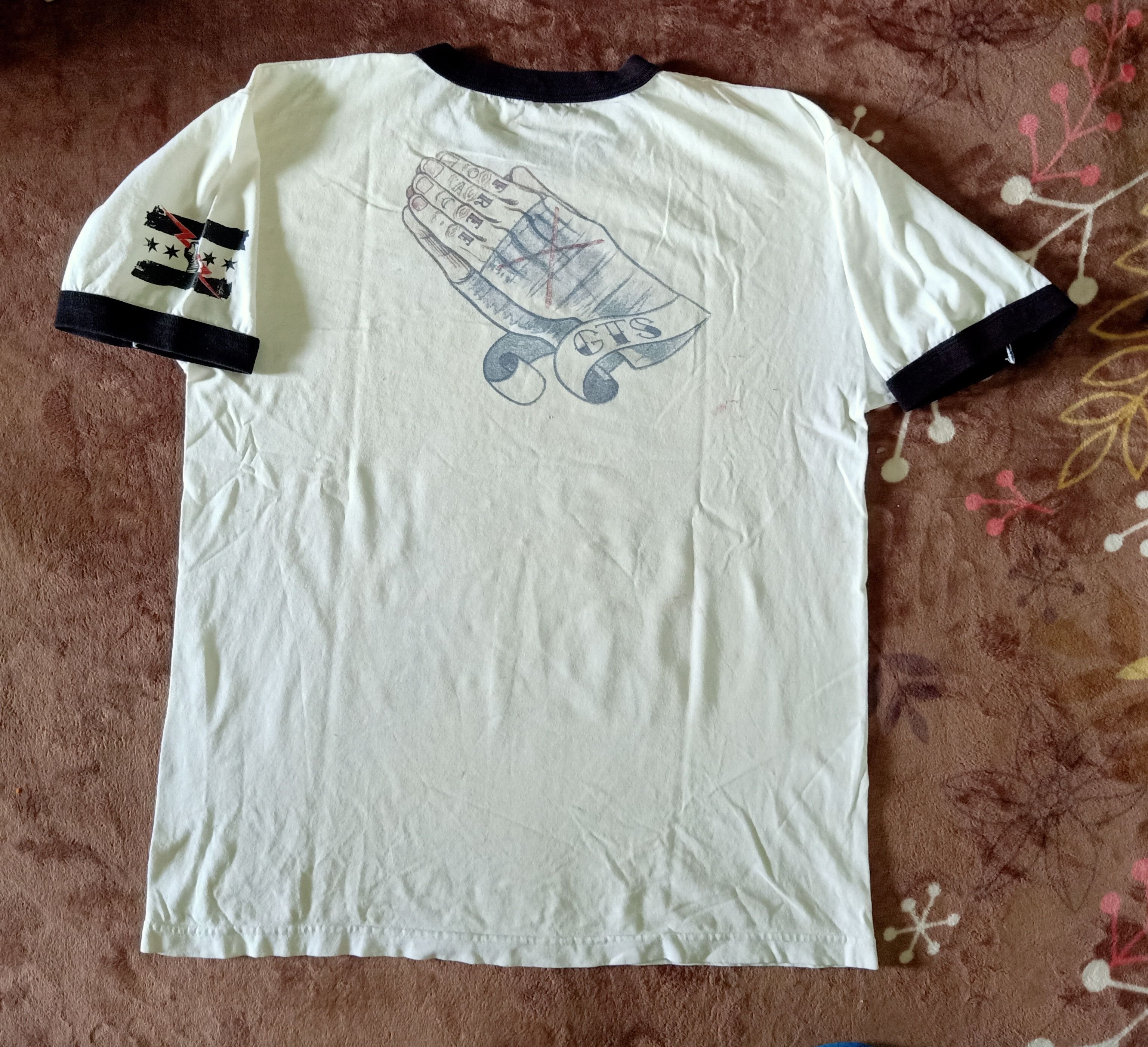 WWE WWE CM Punk Best of The World Ringer T Shirt Size US L / EU 52-54 / 3 - 9 Thumbnail
