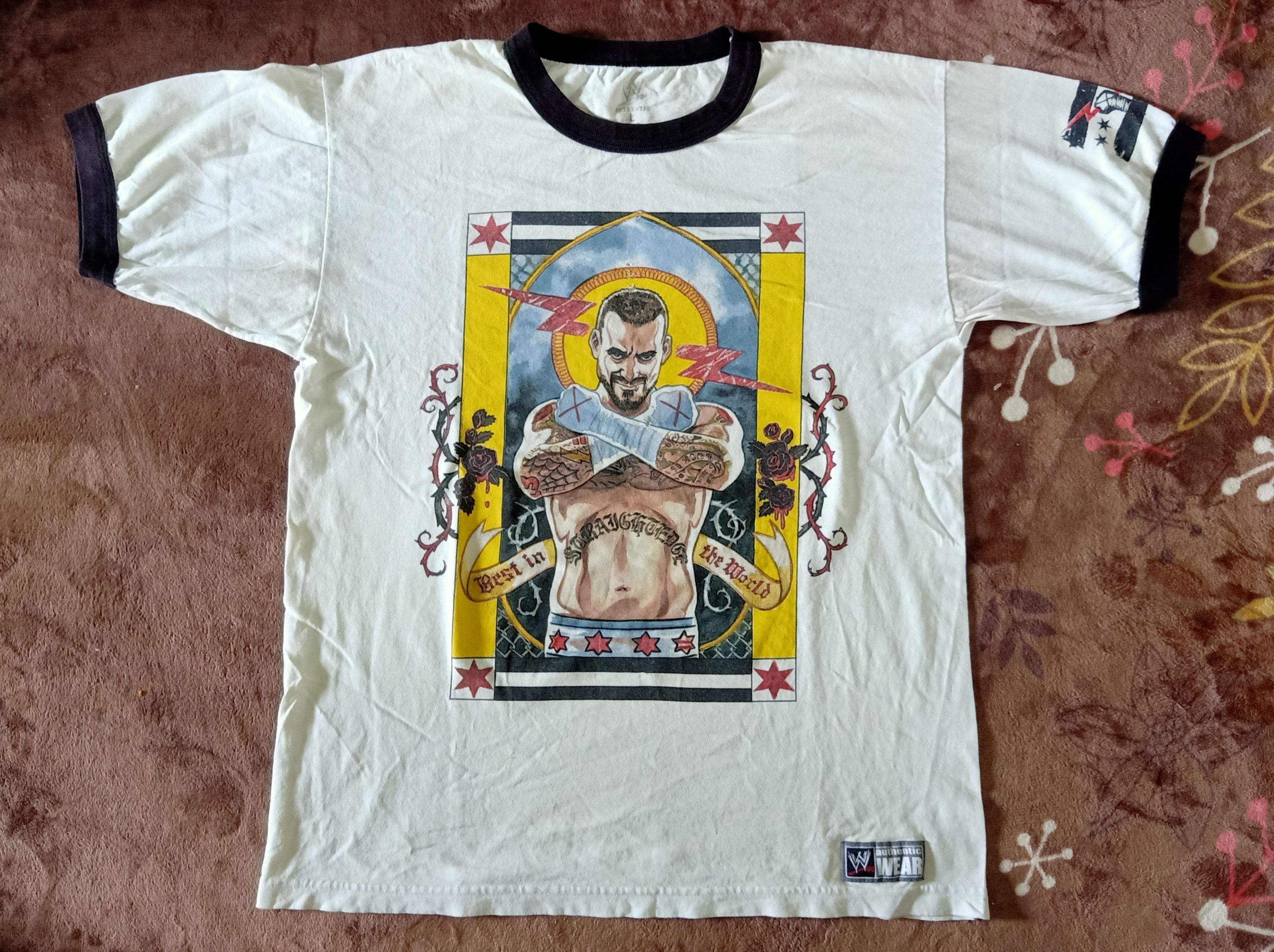 WWE CM Punk Best of The World Ringer T Shirt