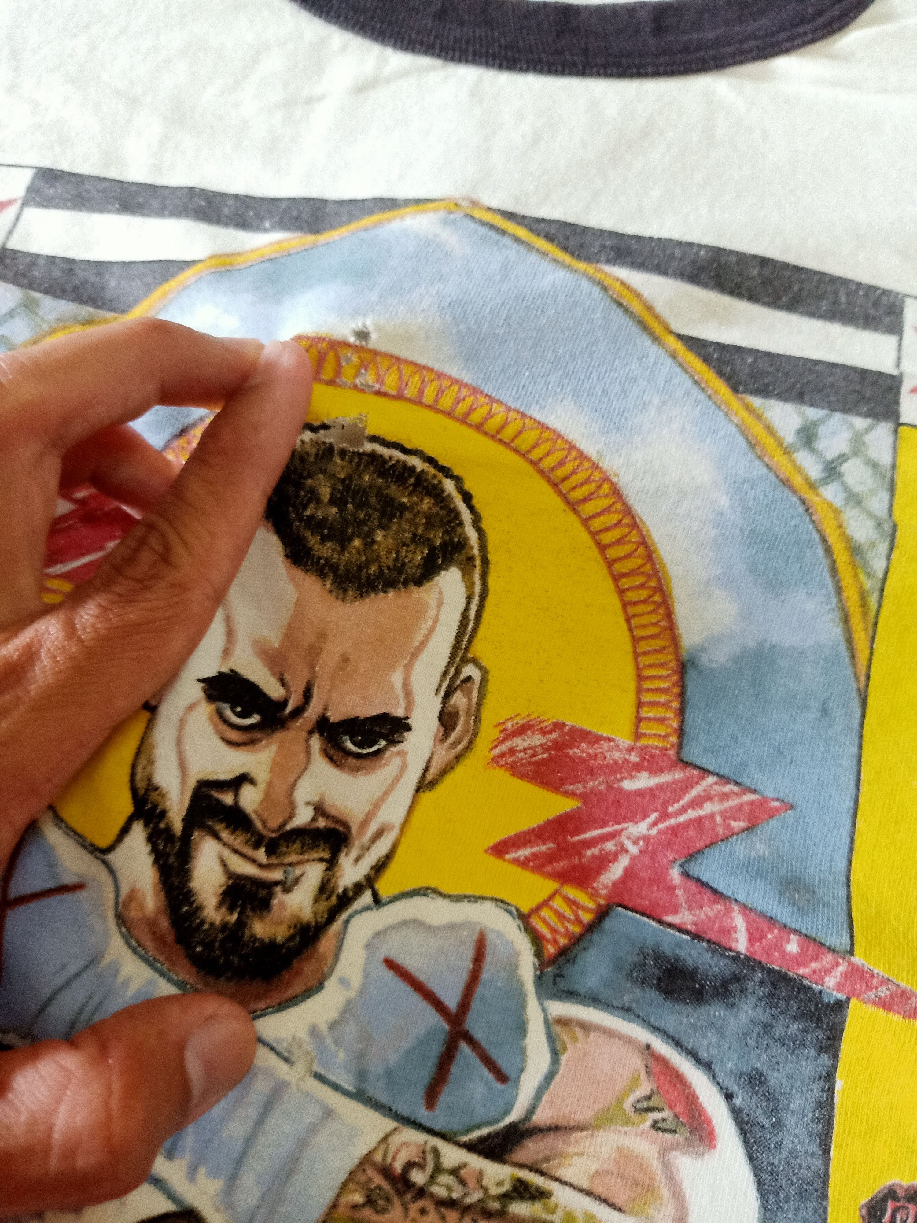 WWE WWE CM Punk Best of The World Ringer T Shirt Size US L / EU 52-54 / 3 - 4 Thumbnail