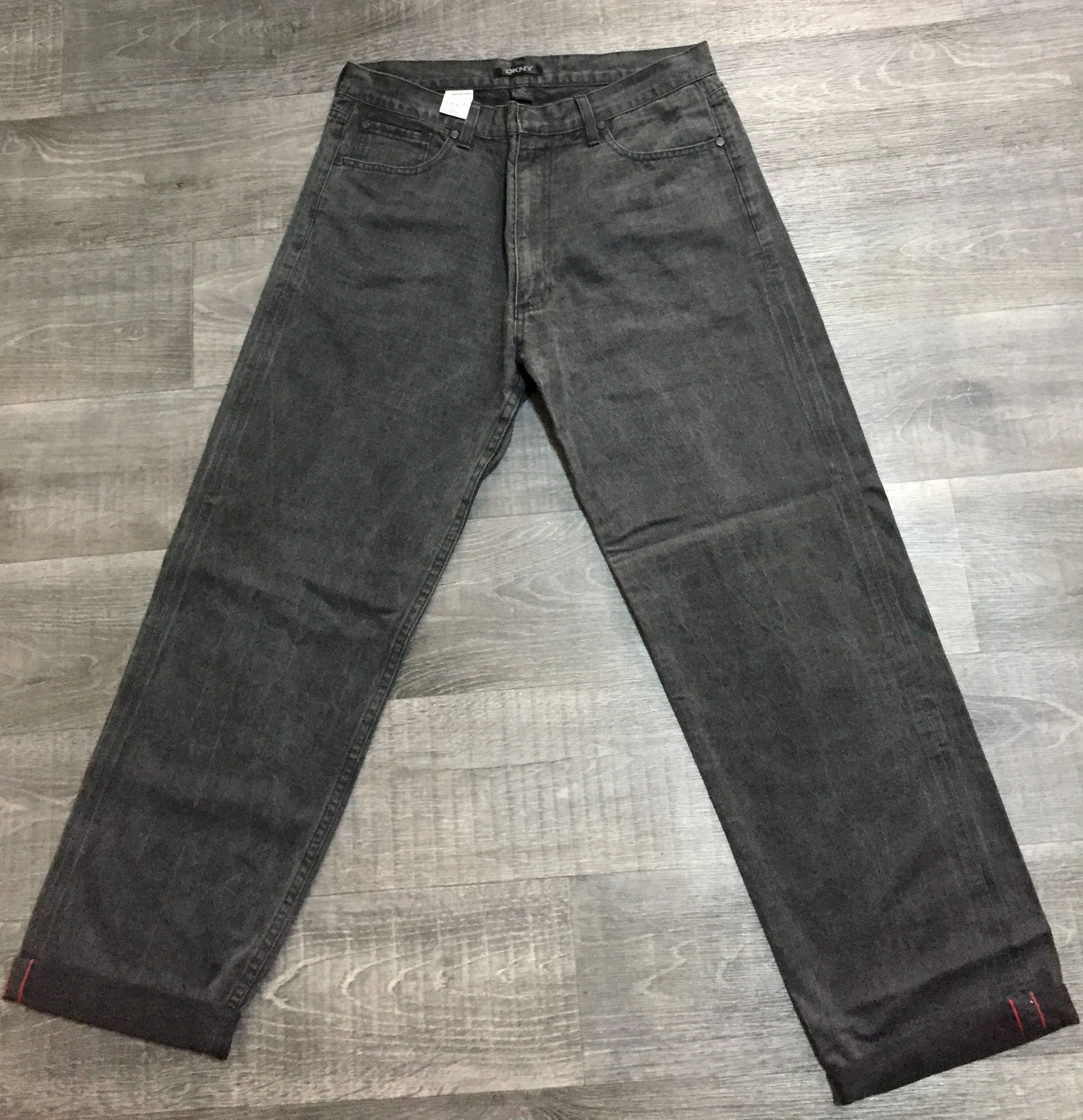 DKNY DKNY Donna Karan Rare Red Selvage Denim Jeans Size US 34 / EU 50 - 2 Thumbnail