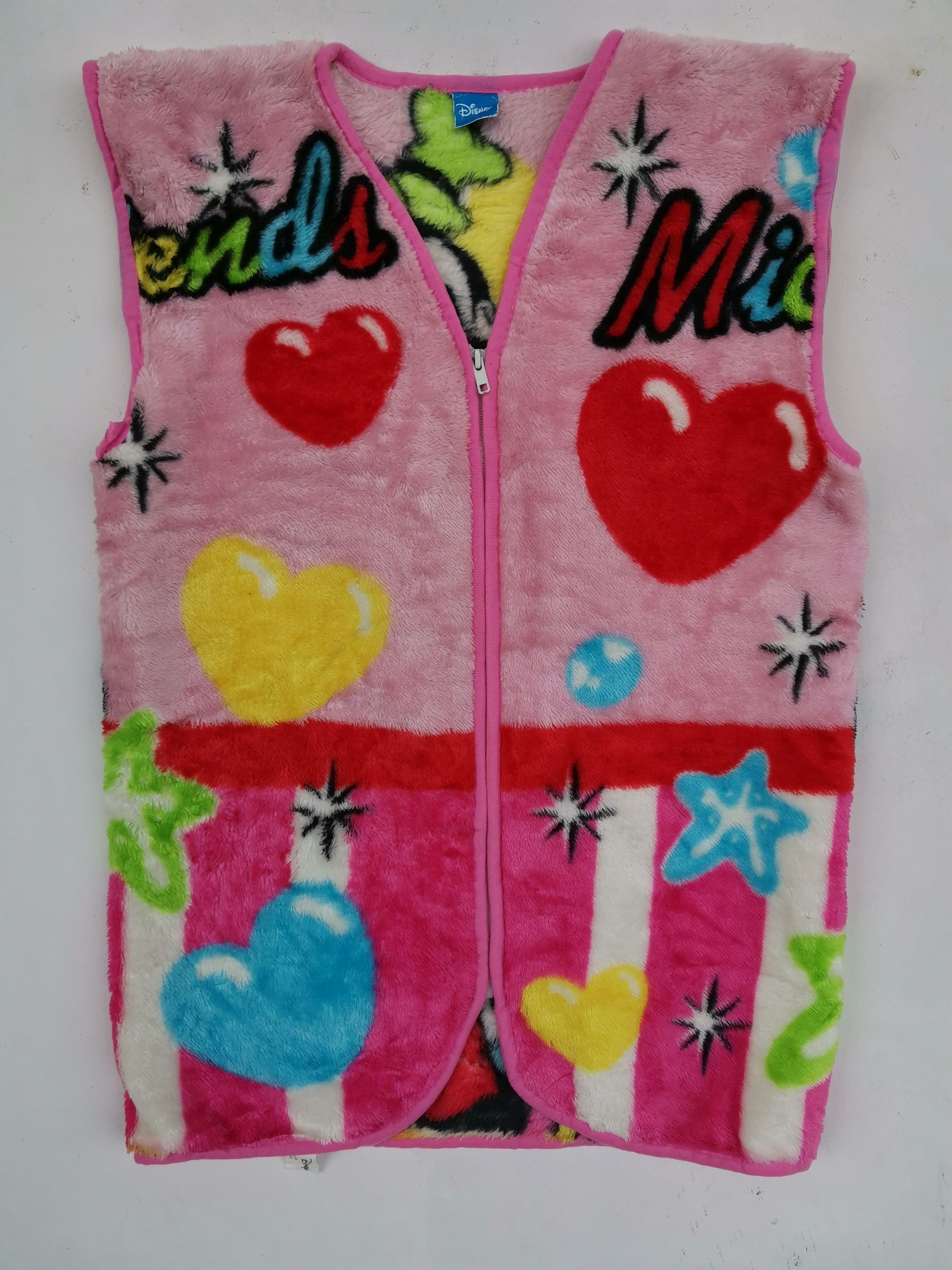 Disney Rare!!! Disney Mickey Mouse and Friends Vest Fleece Size US L / EU 52-54 / 3 - 1 Thumbnail