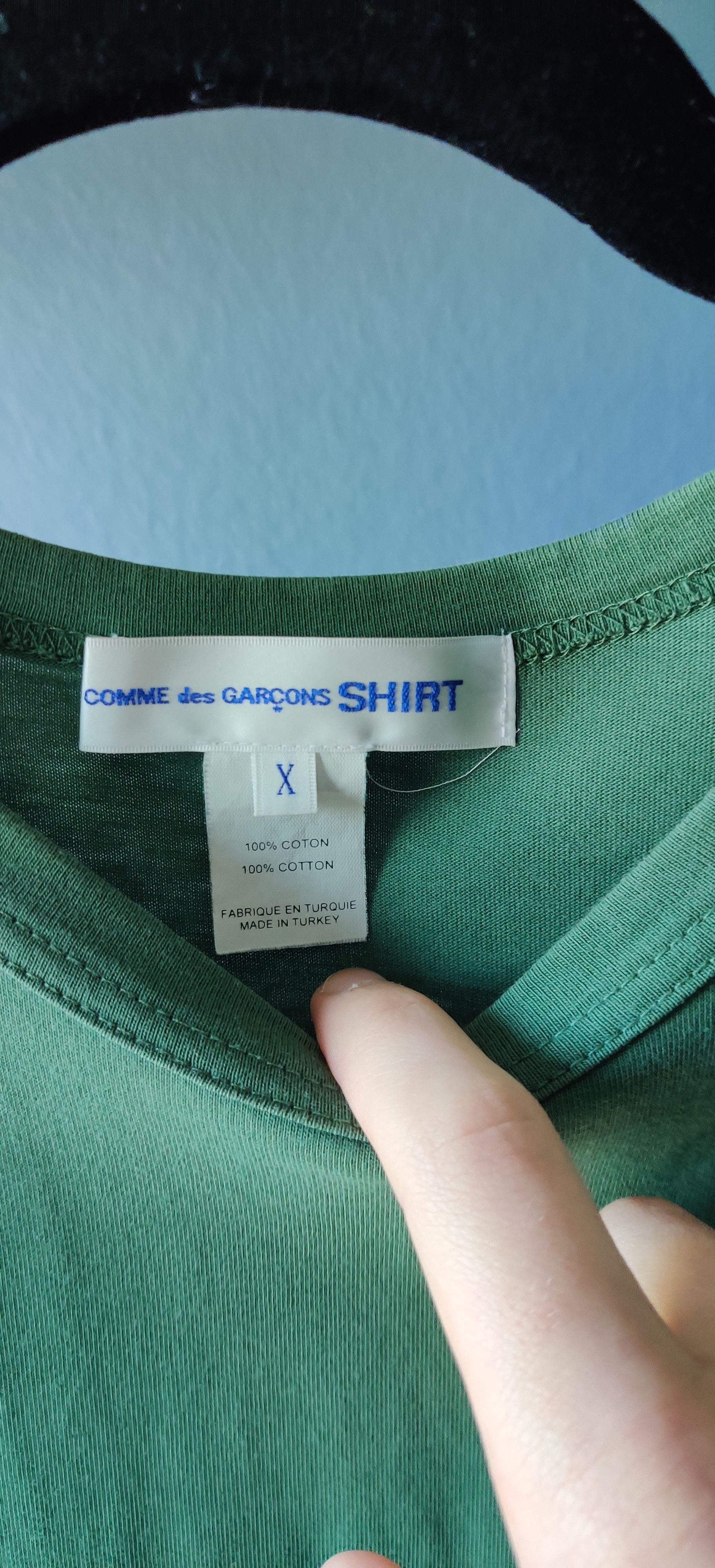 Comme des Garcons SHIRT Comme des garcons logo T-shirt Size US L / EU 52-54 / 3 - 4 Thumbnail