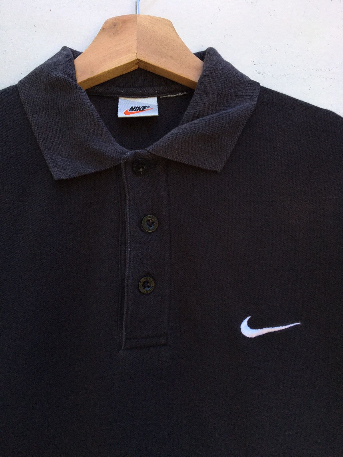 Nike Vintage Nike Polo Shirt Swoosh Logo Size US M / EU 48-50 / 2 - 1 Thumbnail