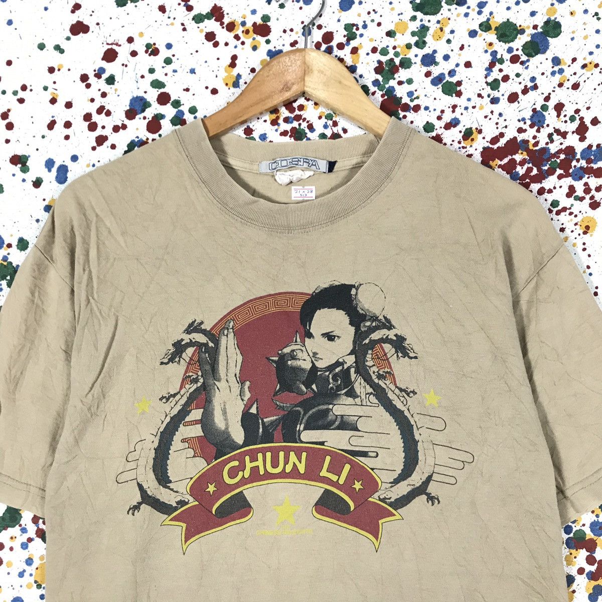 Anime × Cartoon Network × Vintage Vintage 90s Street Fighter Chun Li Capcom Character Size US L / EU 52-54 / 3 - 3 Thumbnail