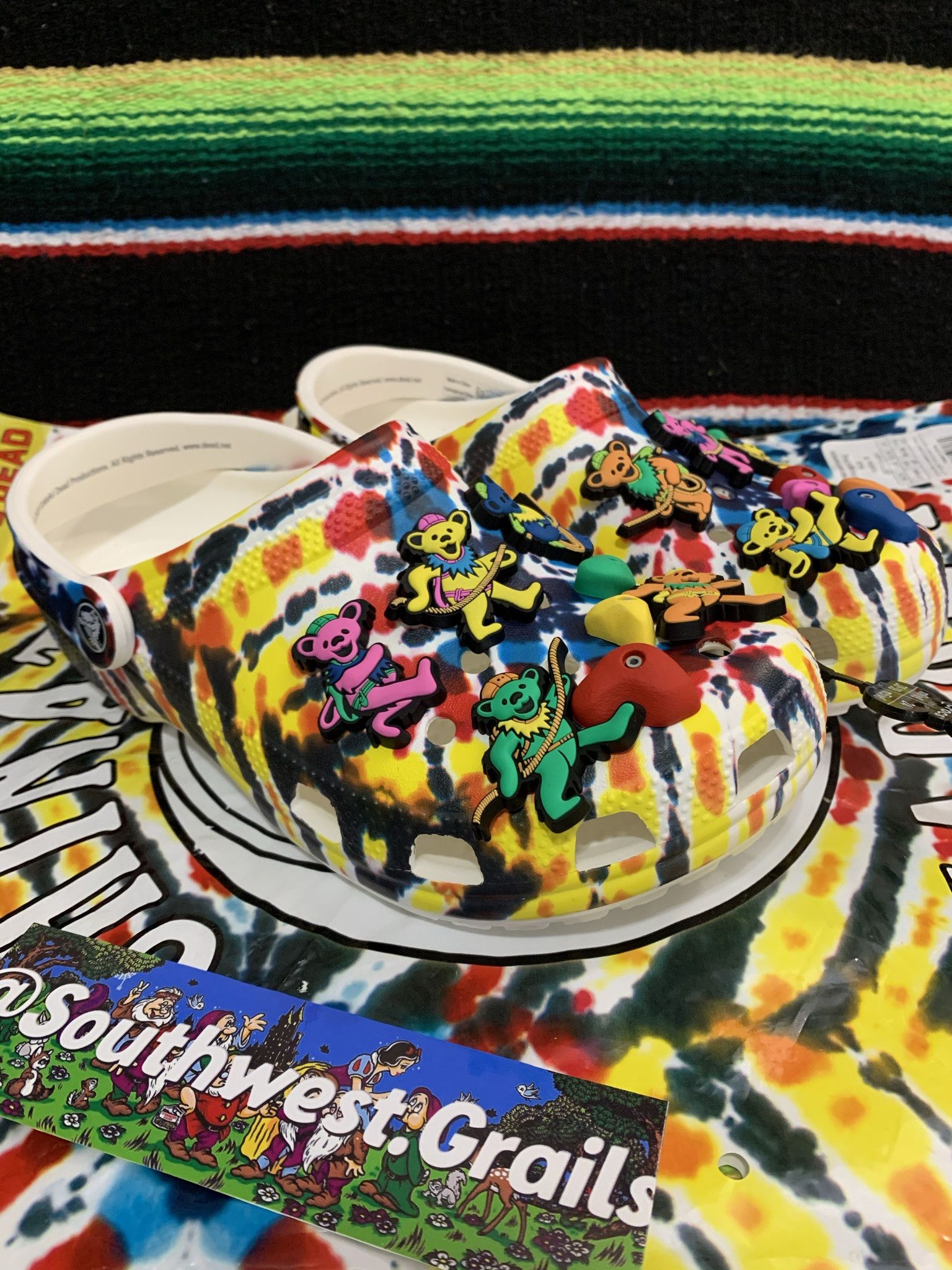 mens crocs shoes chinatown market x crocs grateful dead stores