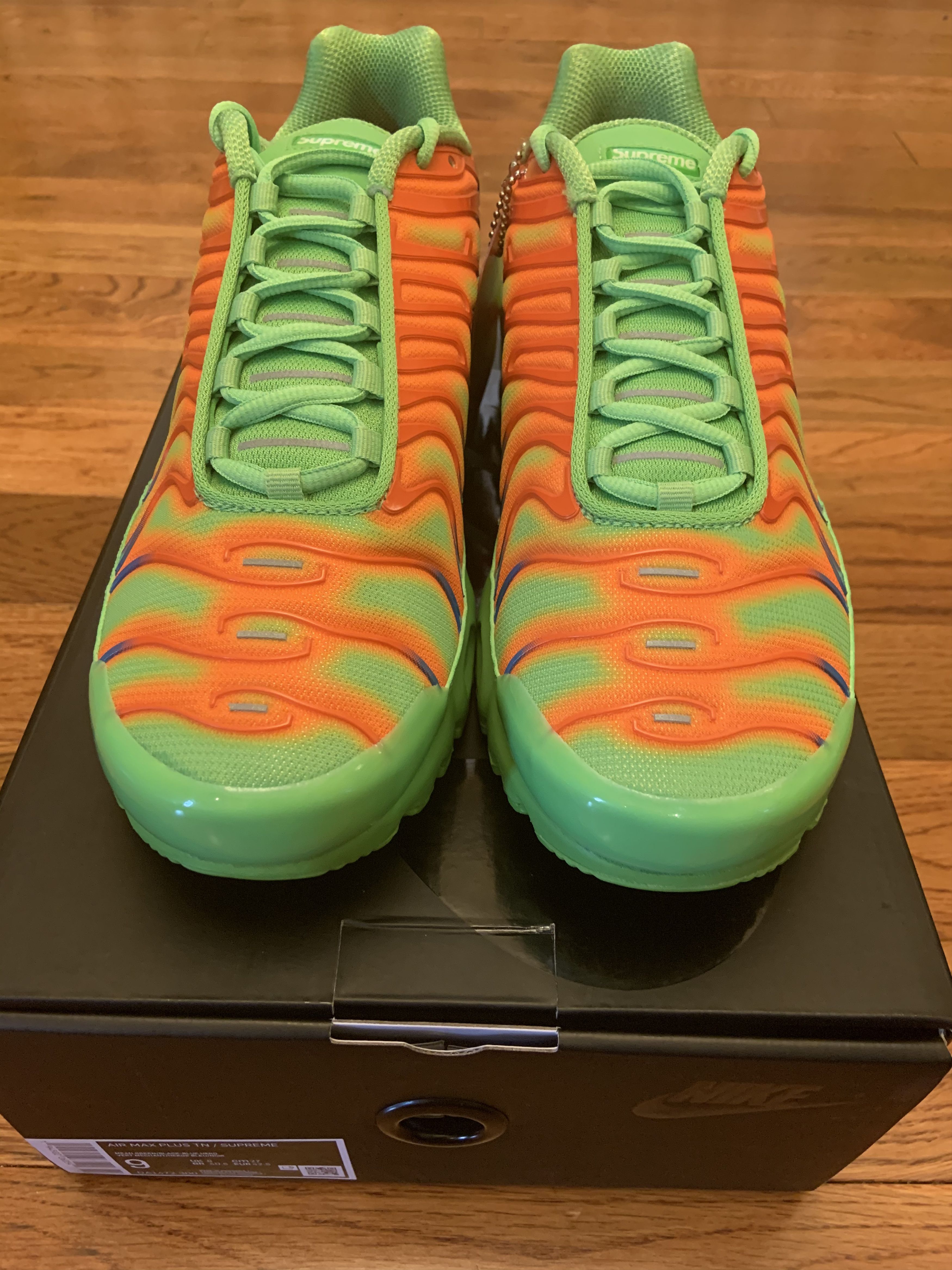 Supreme X Nike Air Max Plus TN Green DS