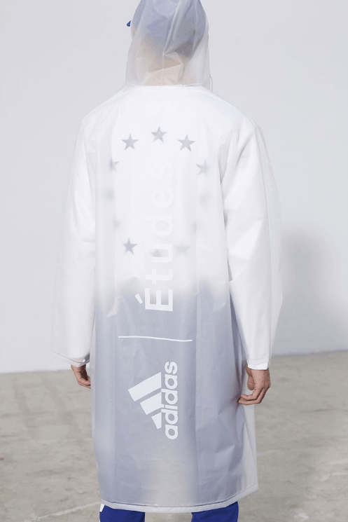 Adidas X ETUDES RAIN CAPE (WHITE / CLEAR / ONE SIZE | Grailed