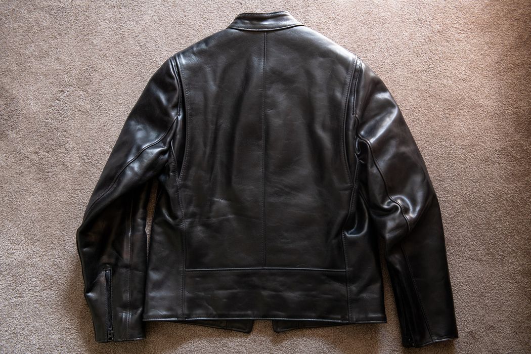 Schott Perfecto P665 Asset Cafe Racer Steerhide Leather Jacket | Grailed