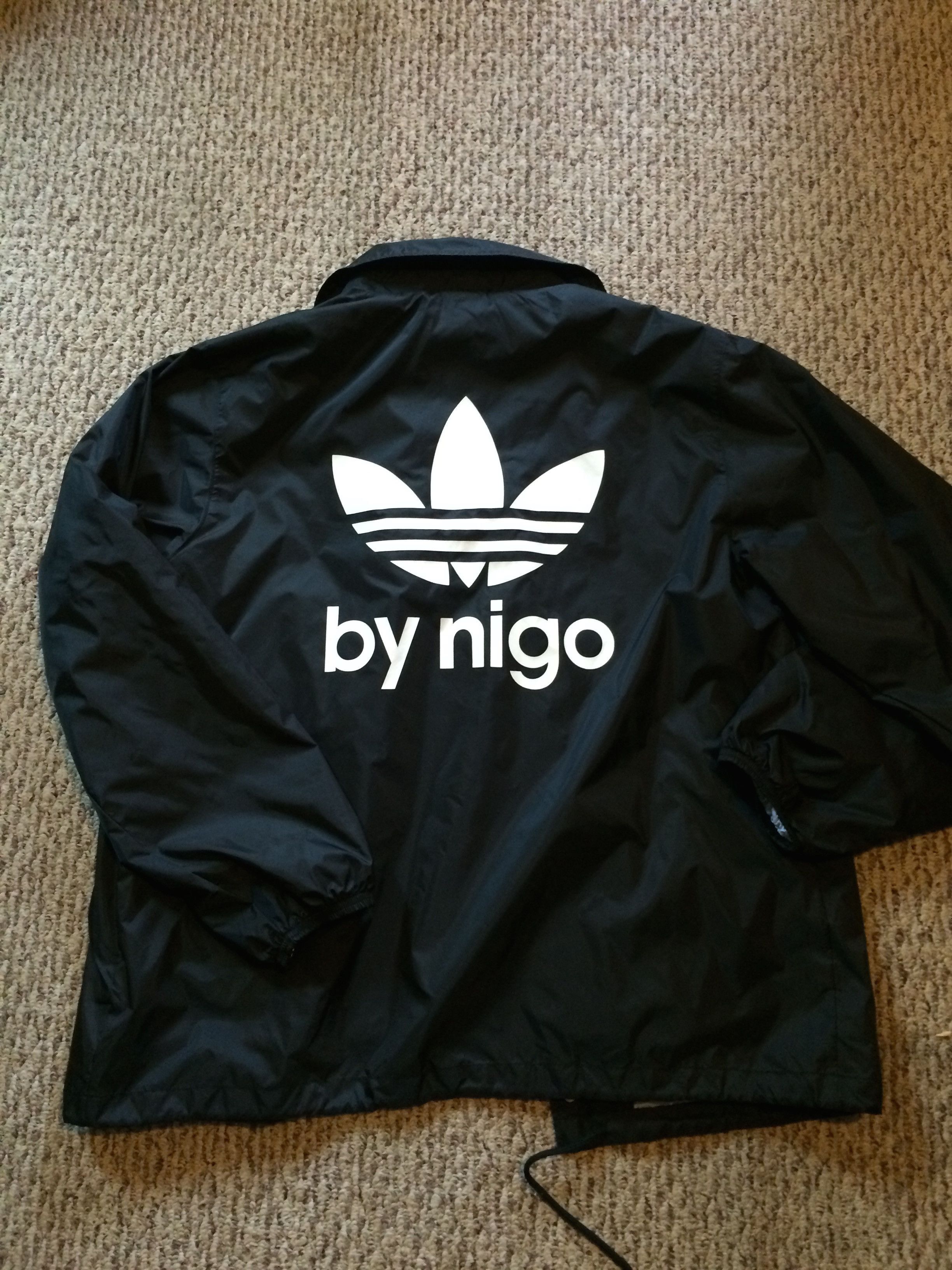 Adidas nigo coach jacket best sale