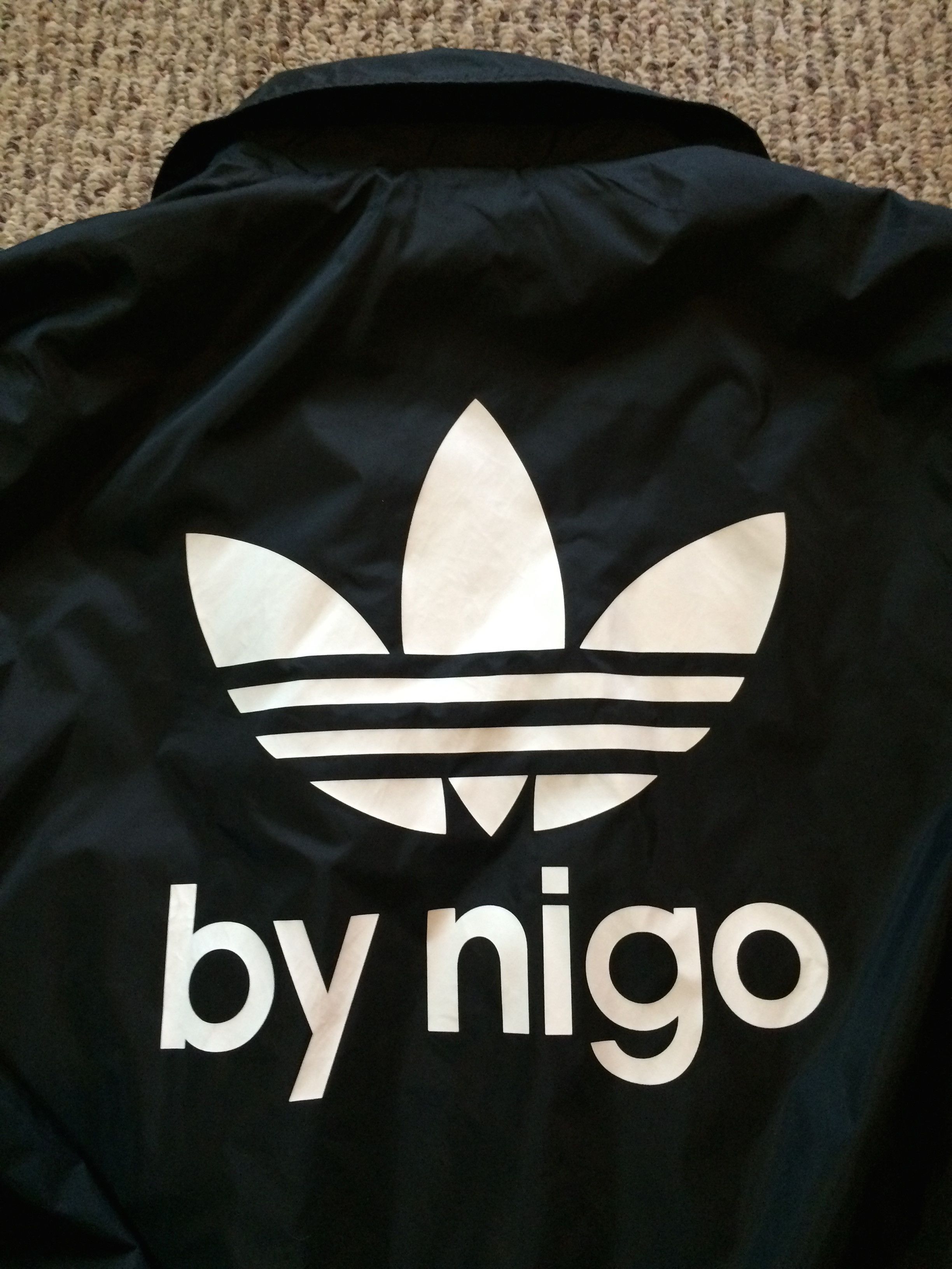 Adidas nigo coach jacket best sale