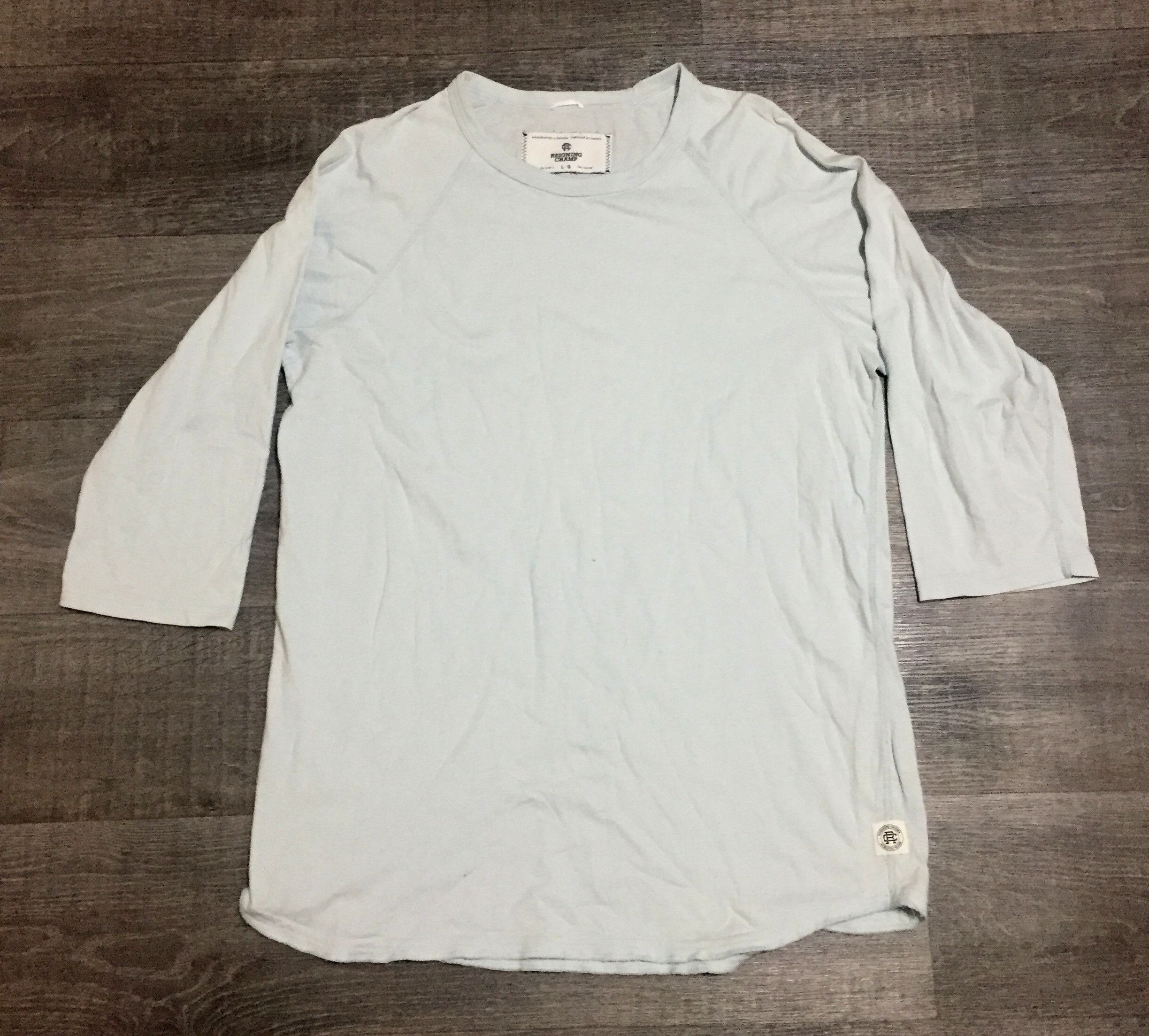 Reigning Champ 2x Reigning Champ Cotton T-shirt Long Sleeve Basic Shirt Set Size US L / EU 52-54 / 3 - 11 Thumbnail