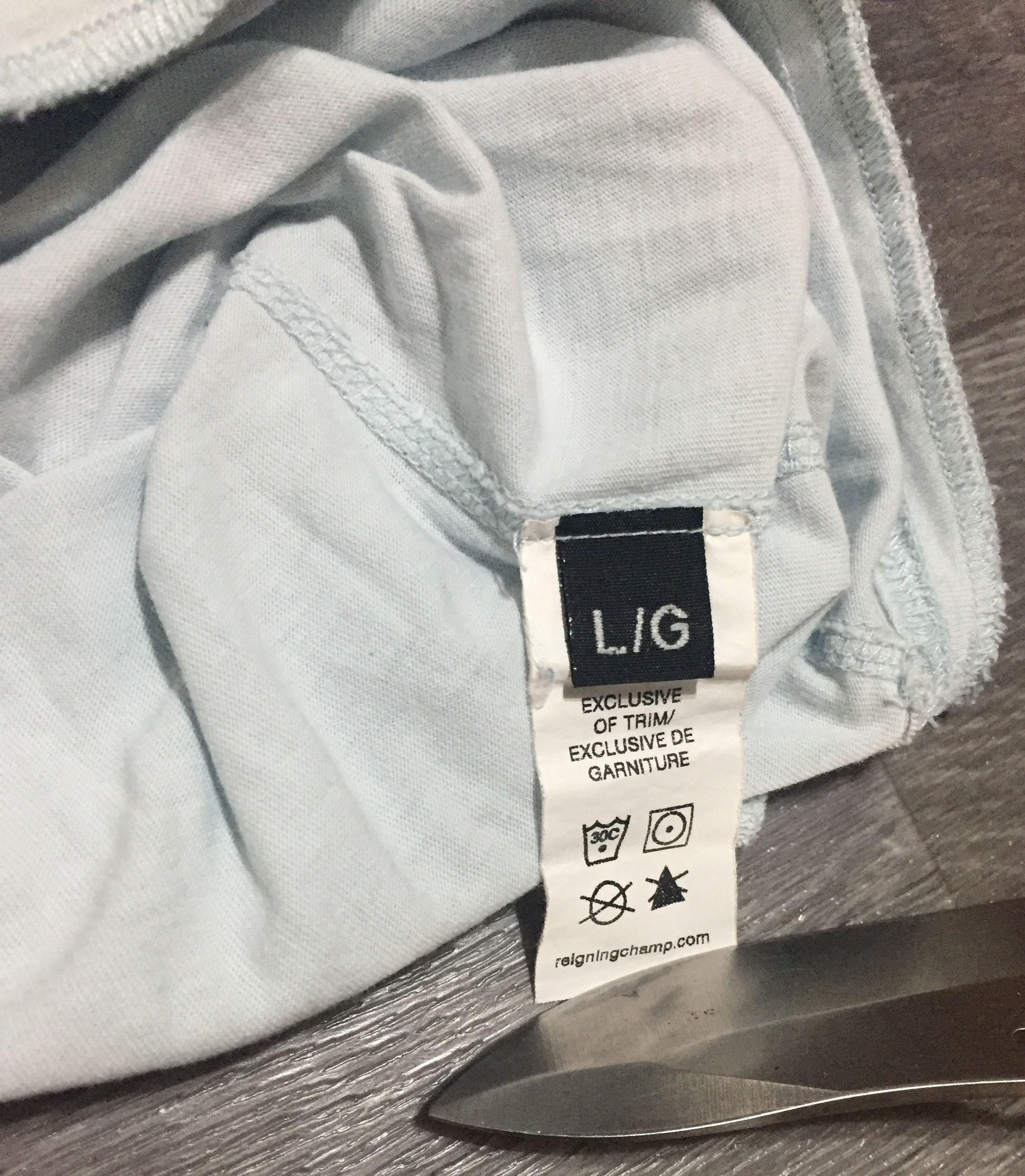 Reigning Champ 2x Reigning Champ Cotton T-shirt Long Sleeve Basic Shirt Set Size US L / EU 52-54 / 3 - 16 Thumbnail