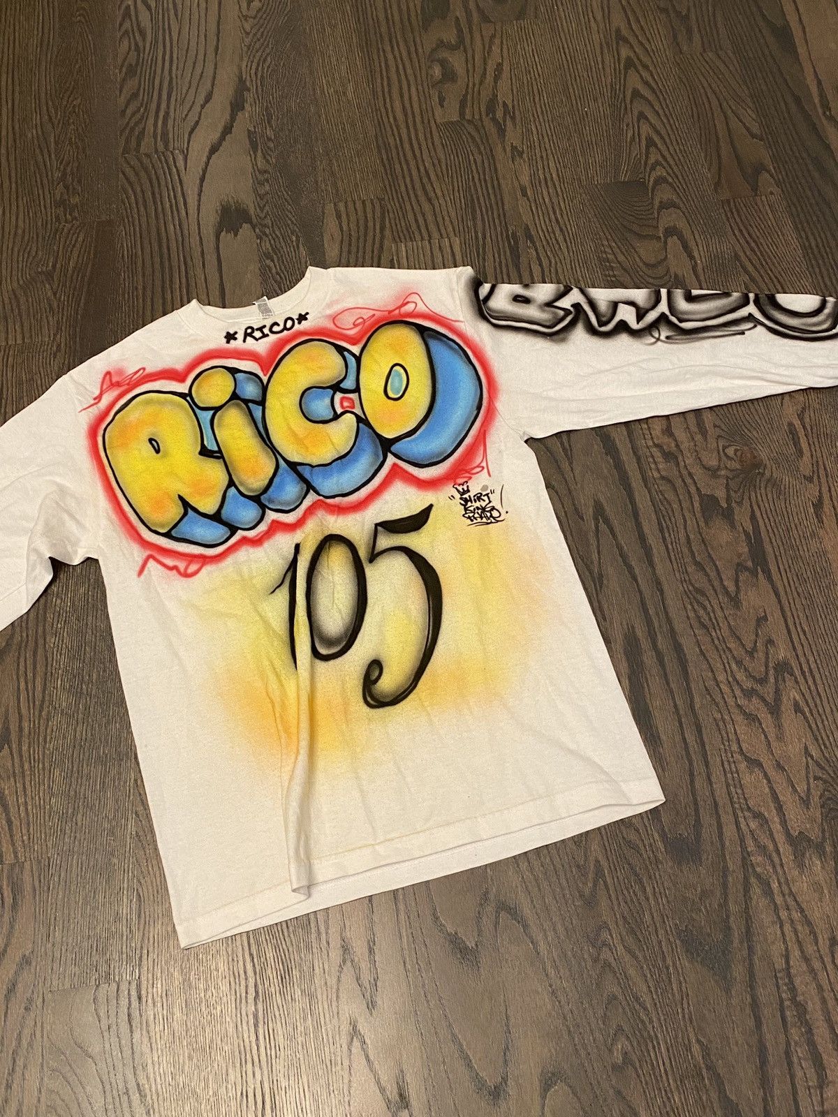 Karma Airbrush - Rico shirt from paid in full movie #paidinfullmovie #rico