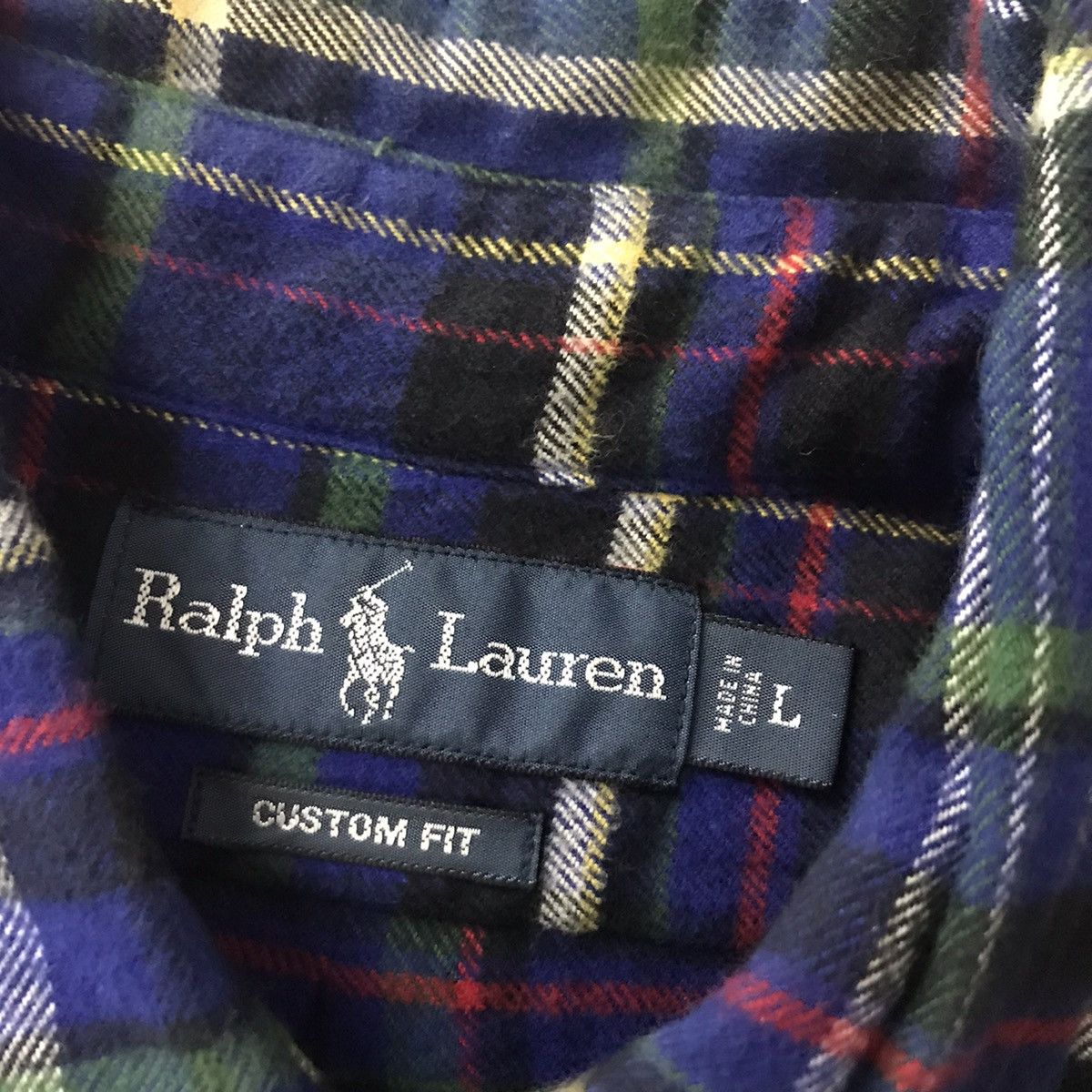 Flannel × Polo Ralph Lauren × Ralph Lauren Vintage Polo Ralph Lauren Button up shirt Size US L / EU 52-54 / 3 - 5 Thumbnail