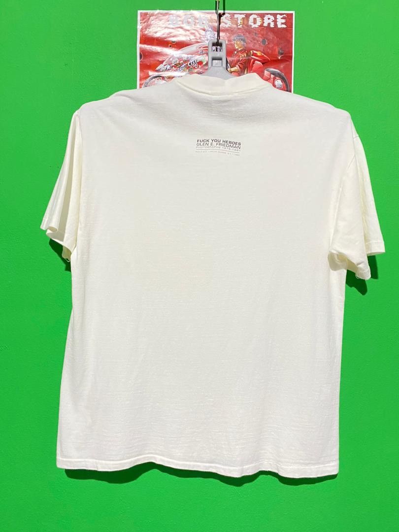 90s RUN DMC Fuck You Heroes ビンテージTシャツ