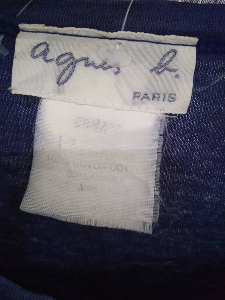 agnes b. Agnes b. x Truffaut “Le Dernier Metro” LS 1998 Size US M / EU 48-50 / 2 - 4 Thumbnail